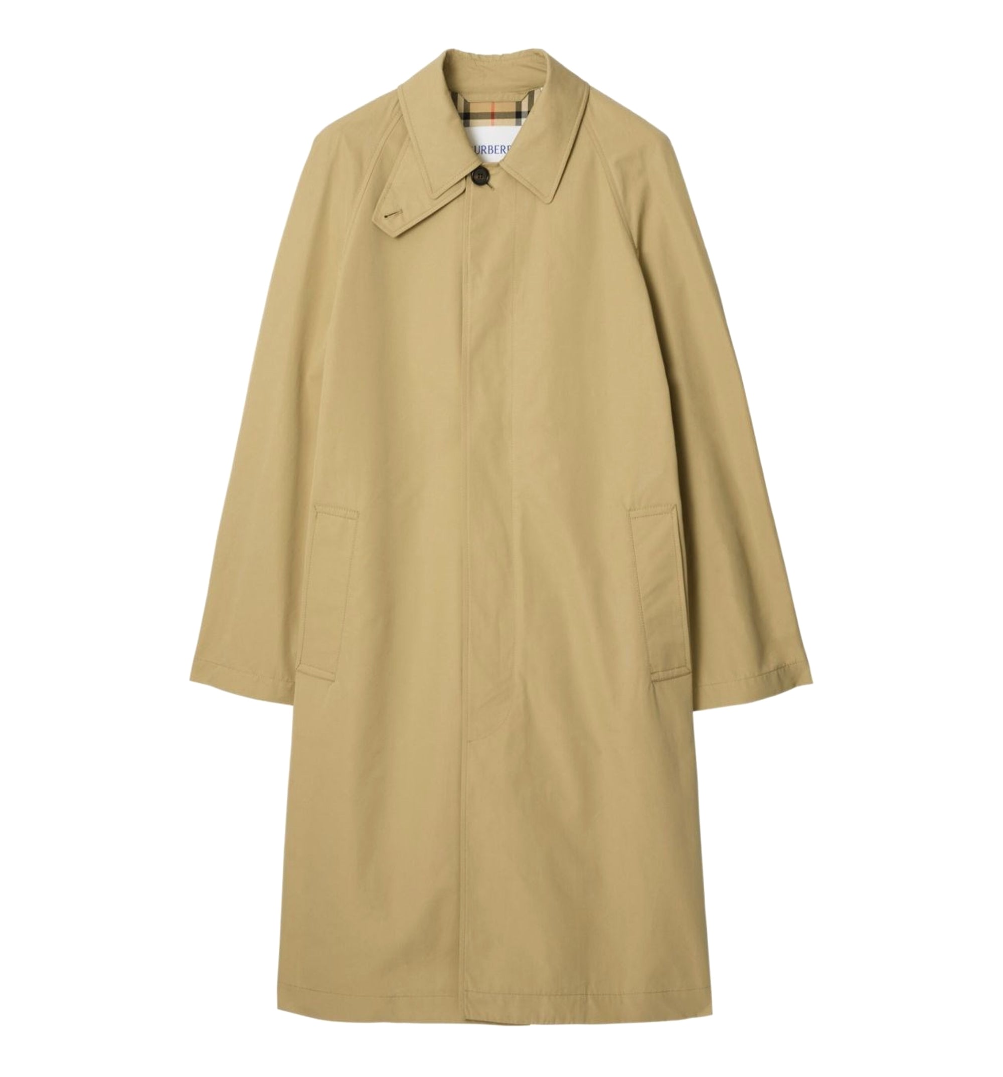 Single-Breasted Rain Coat