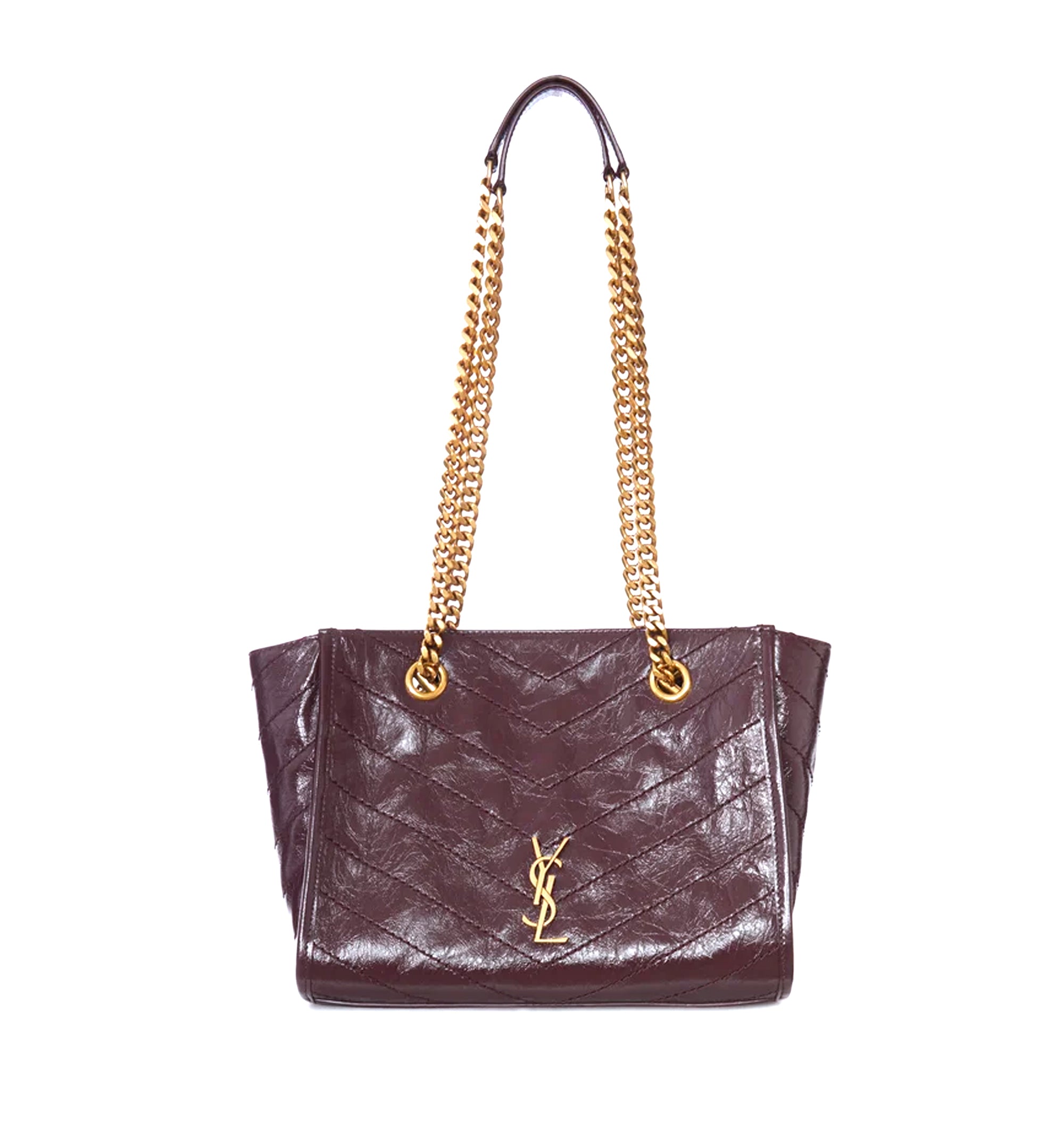 Niki Small Shopping In Vintage Leather