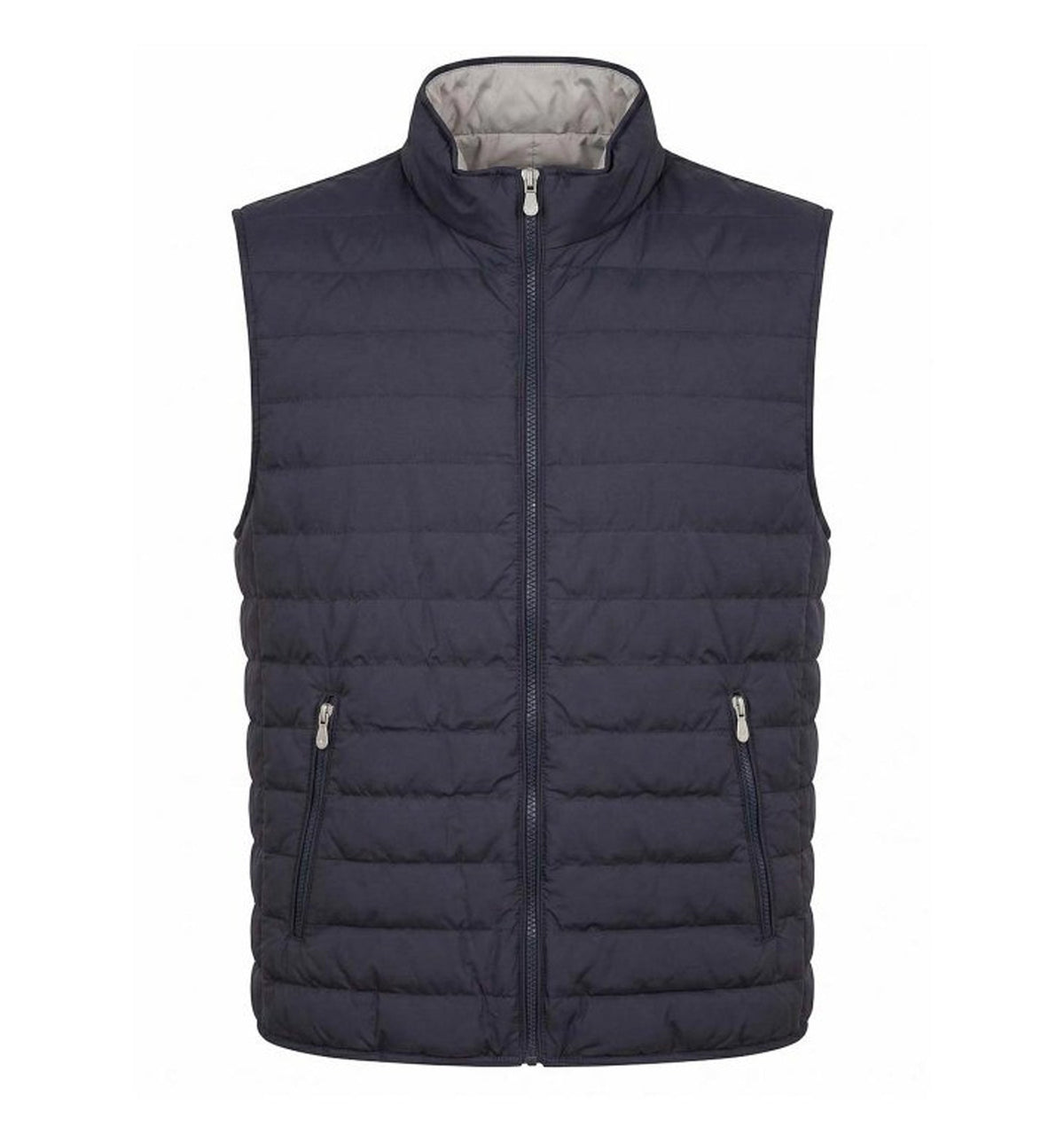 Lightweight techno fabric down vest