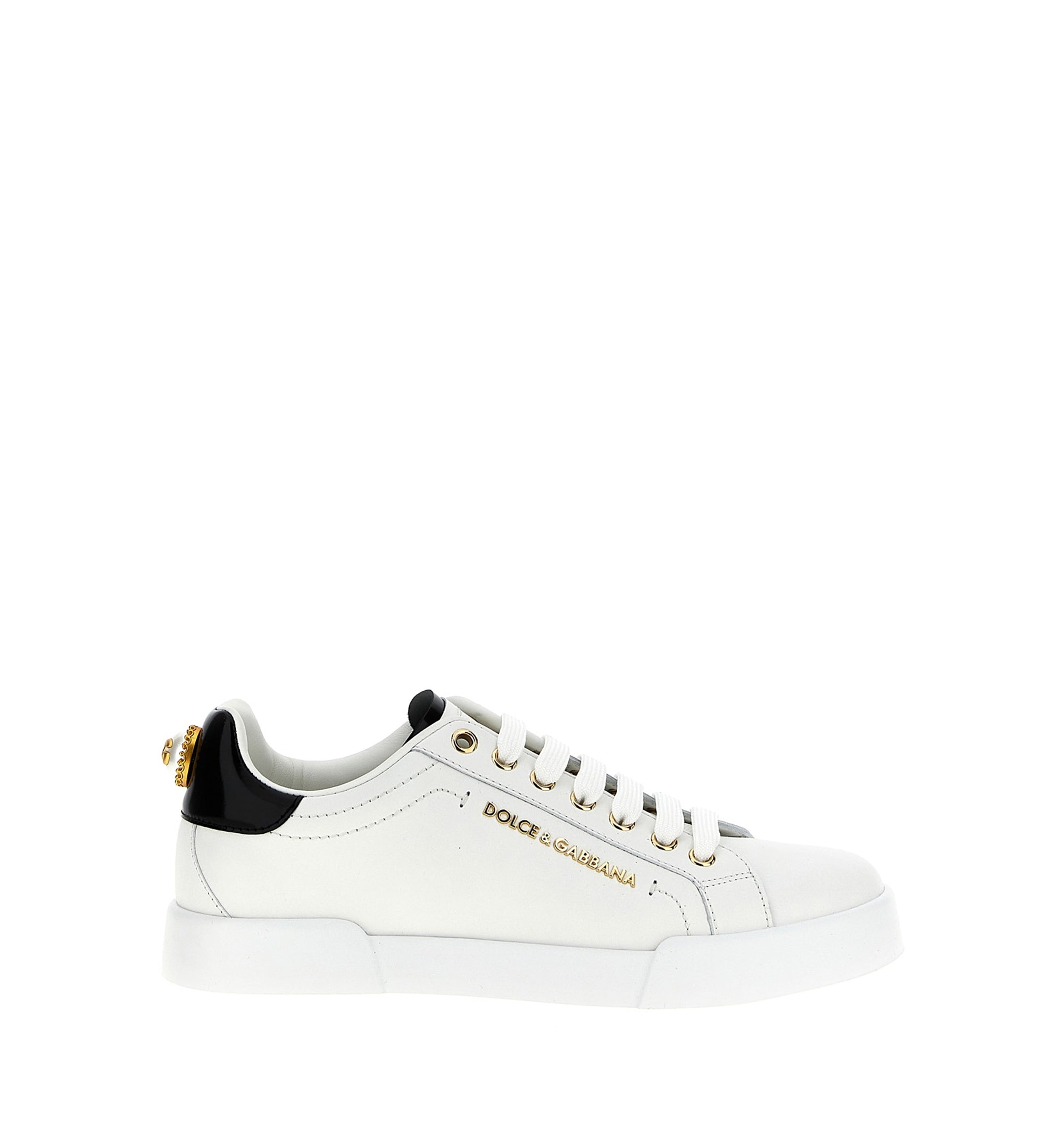 Calfskin Nappa Portofino Sneakers With Lettering