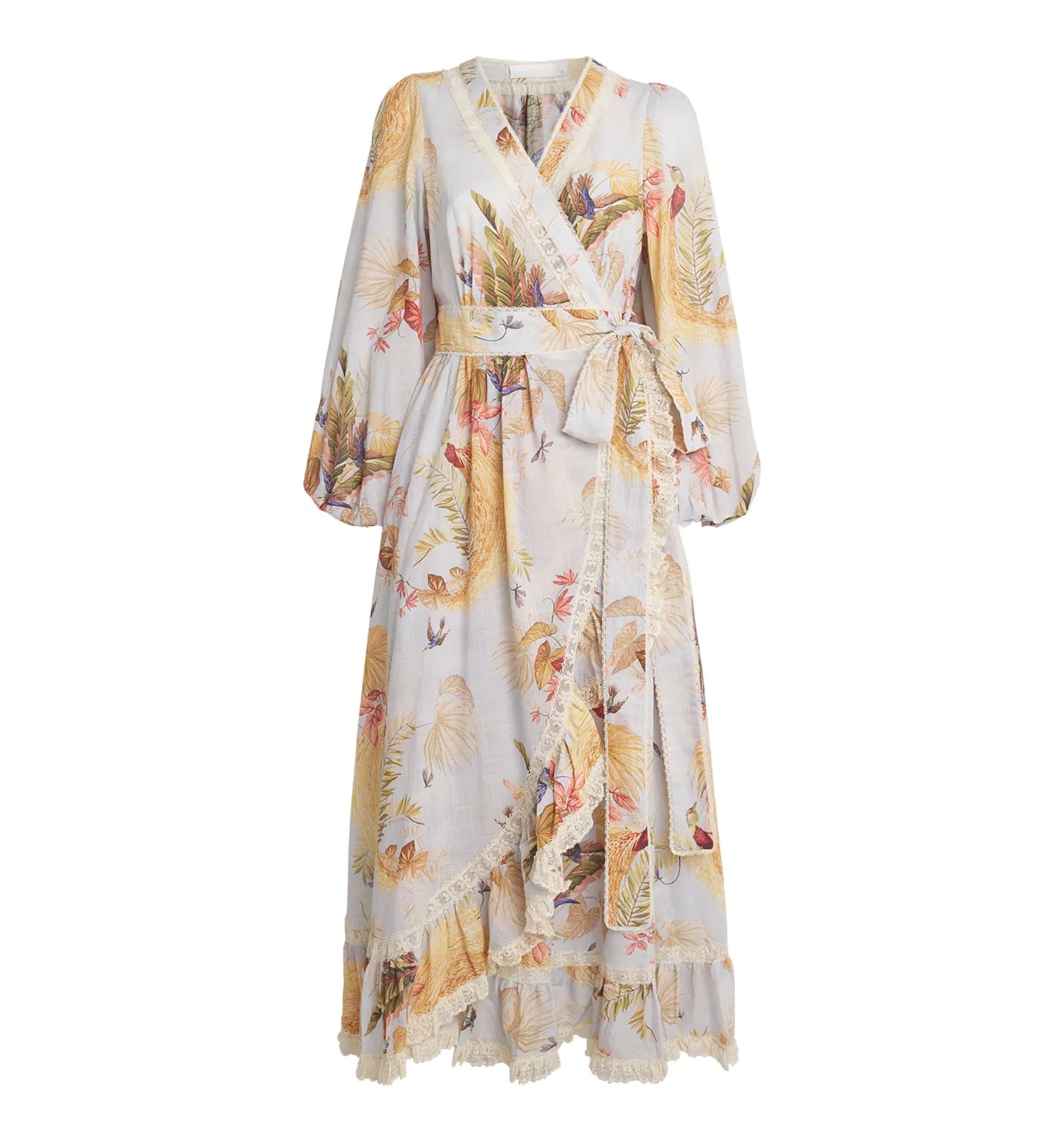 Ascension Frill Midi Dress