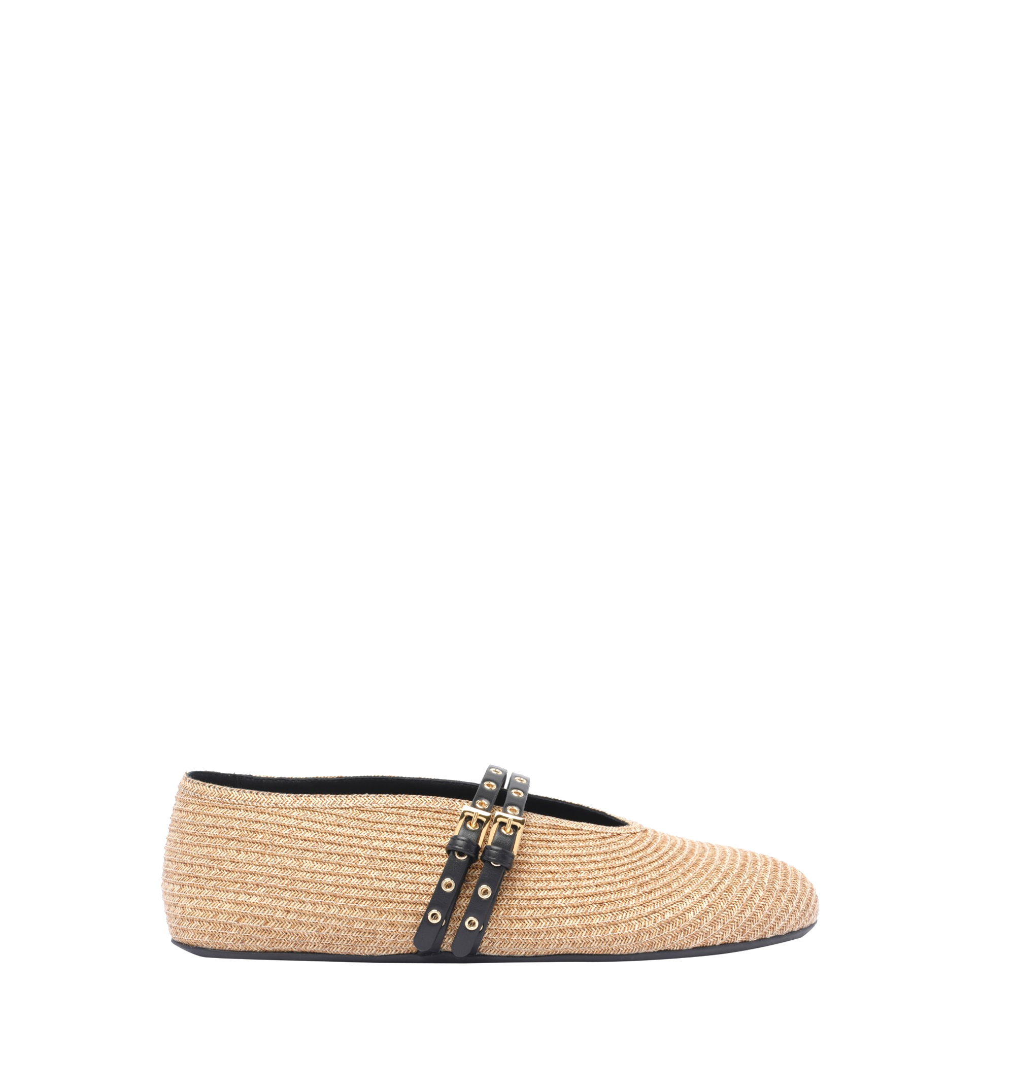 Ballet Flats in Paper Straw