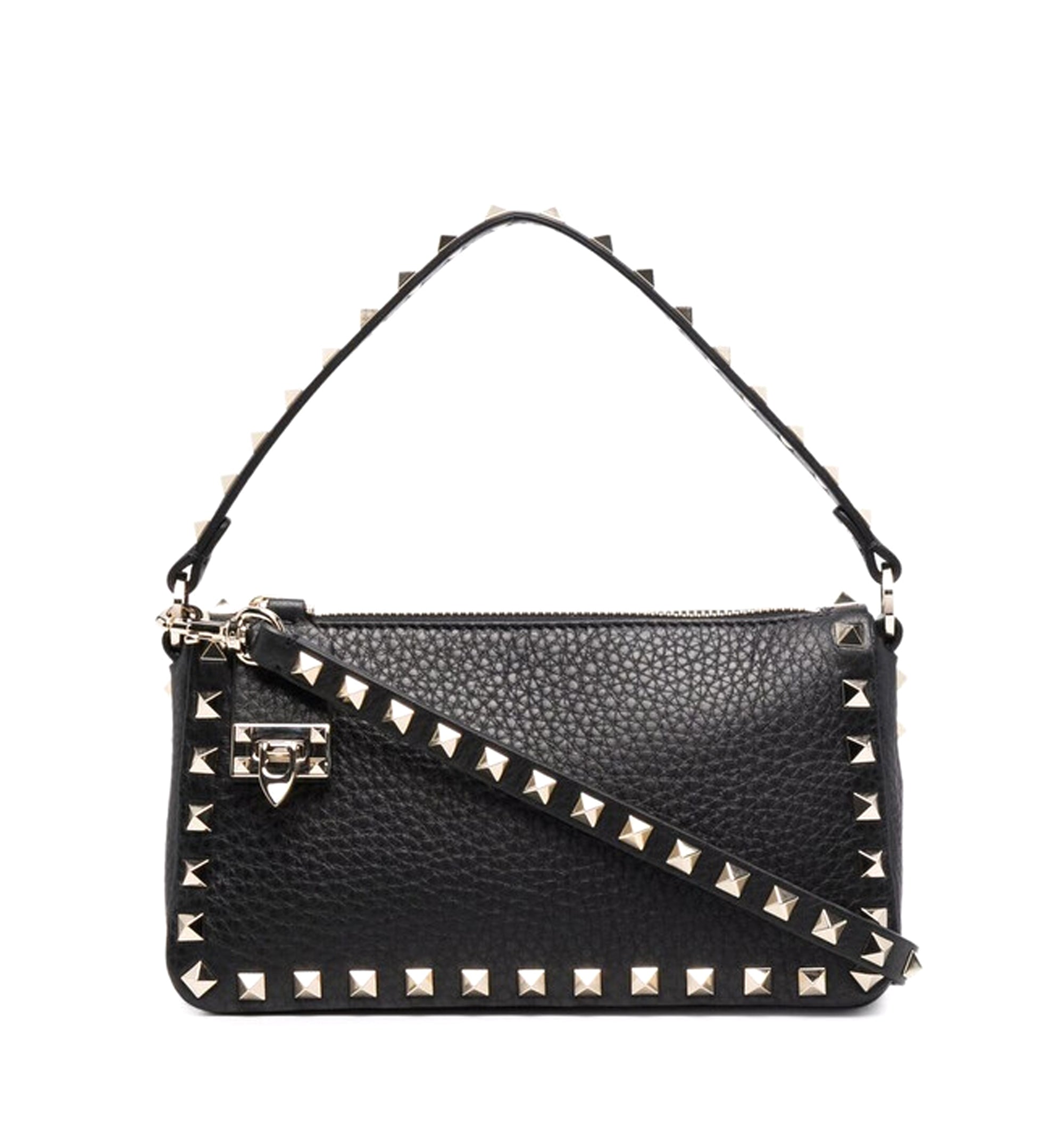 Rockstud Small Leather Shoulder Bag