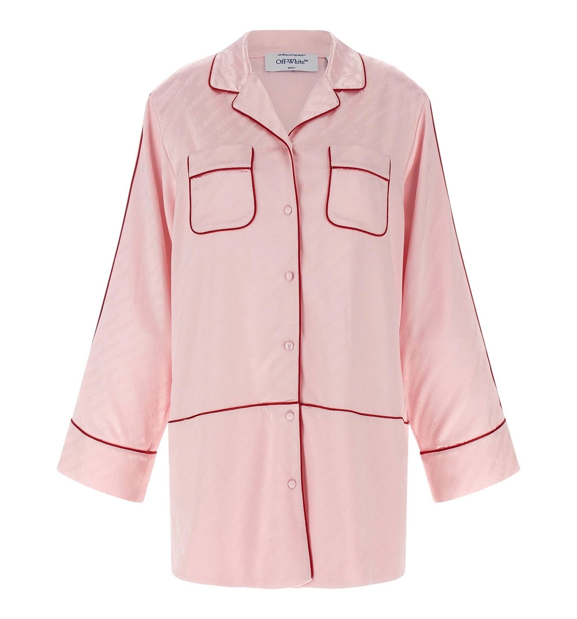 Jacquard Satin New Roxy Pajama Shirt