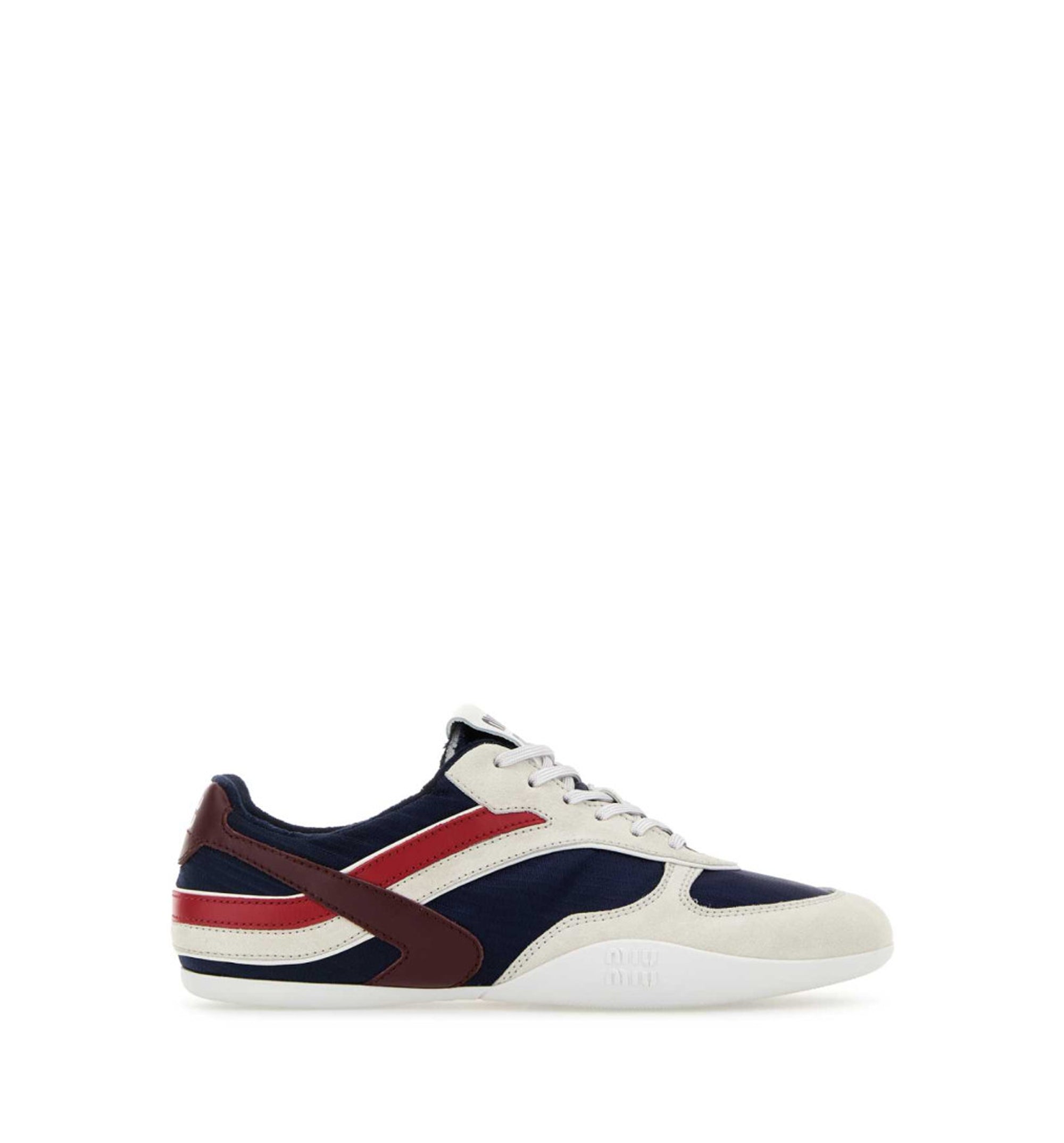 Multicolor Lace Up Sneakers