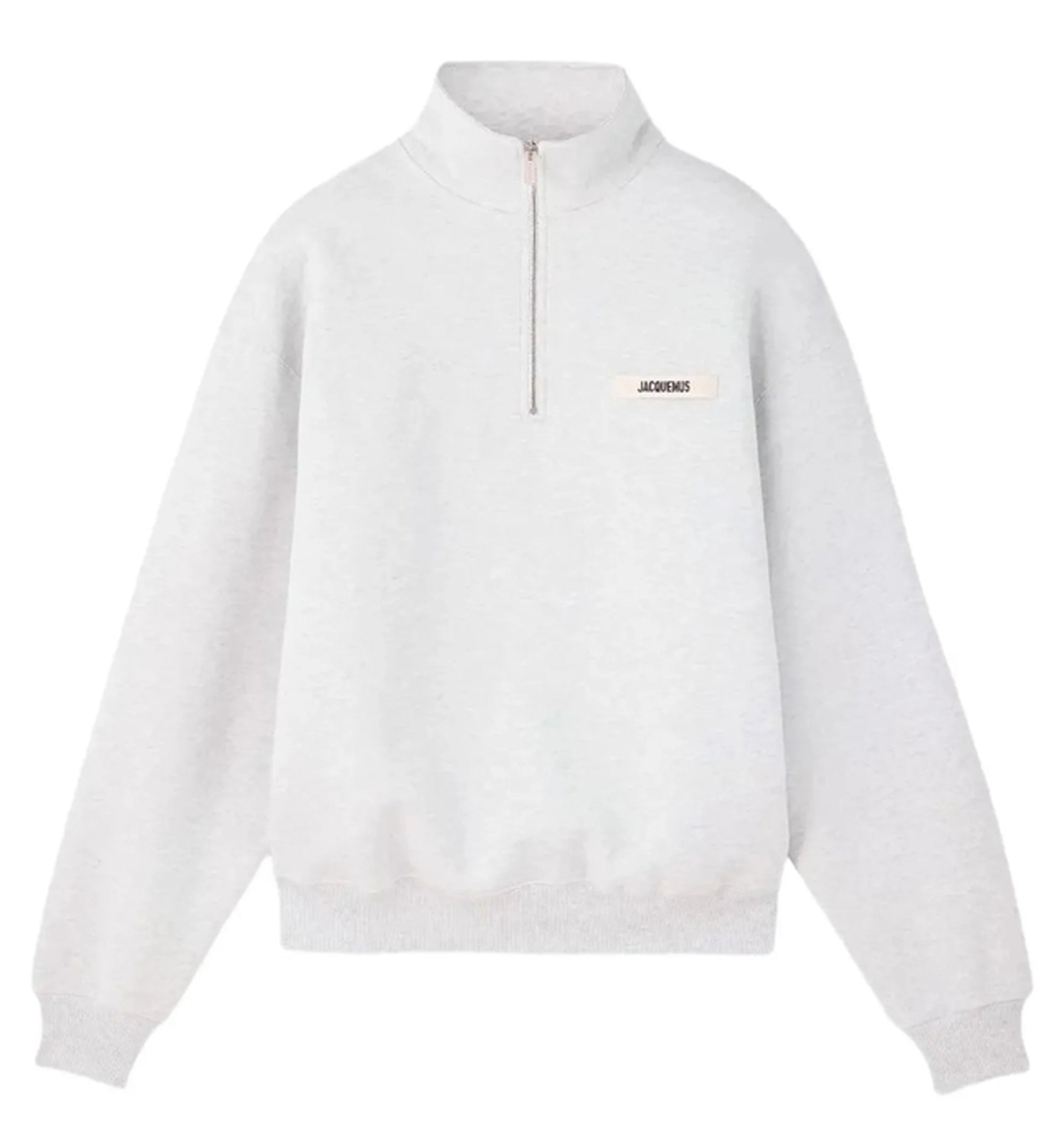 The Gros Grain zipped-rollneck sweatshirt