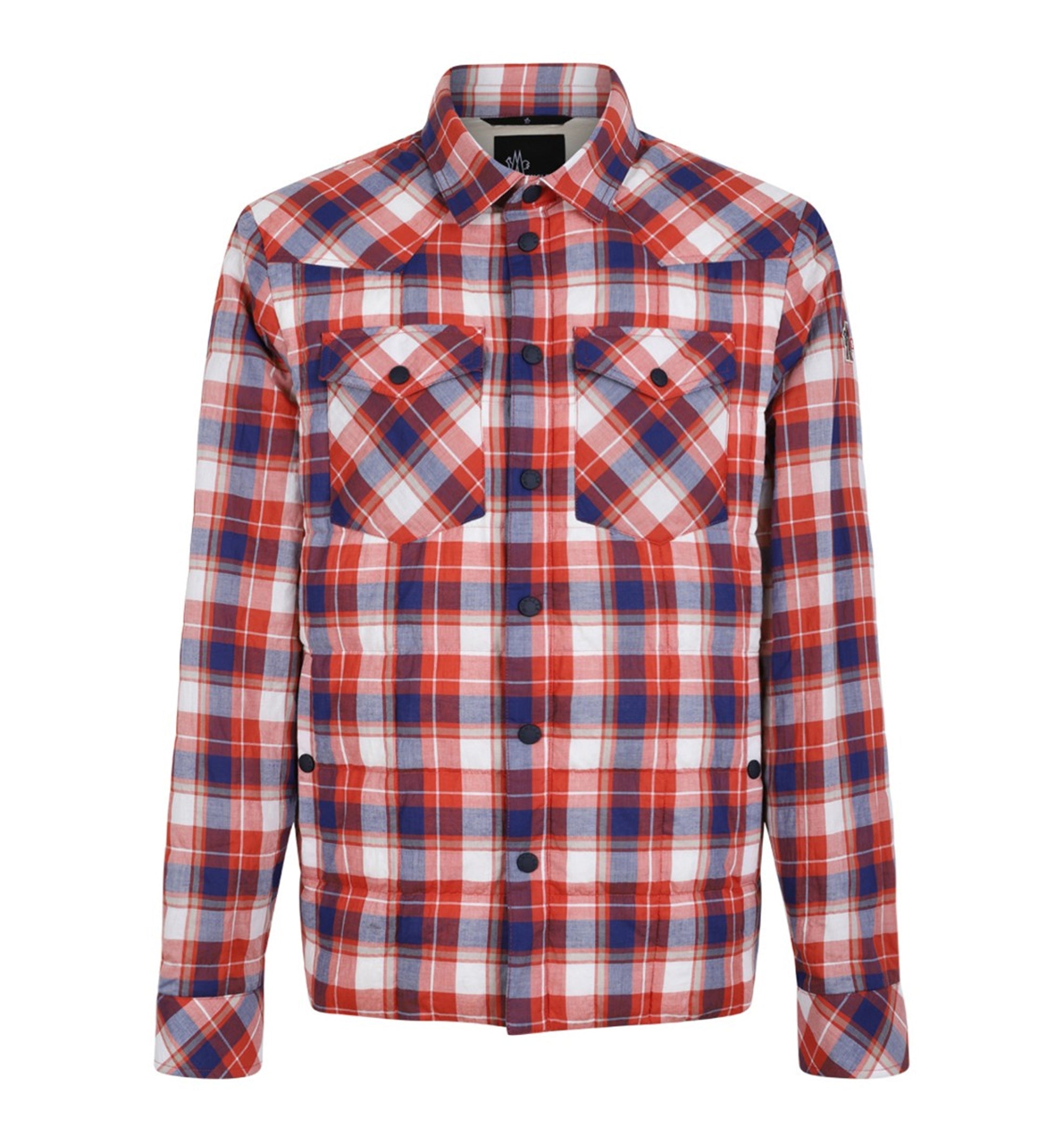Checked Wool Overshirt Jacket