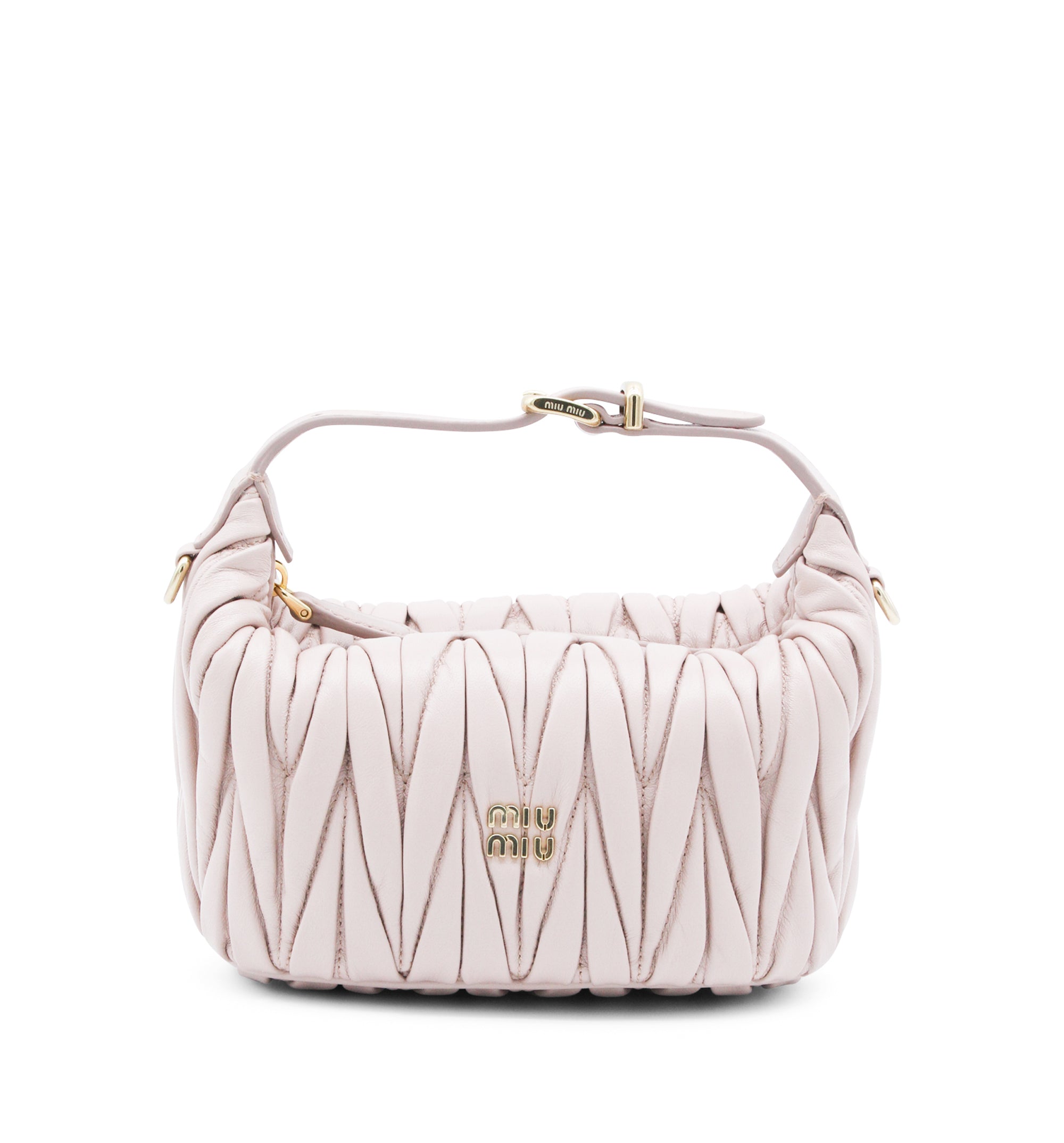 Matelassé Nappa Pouch