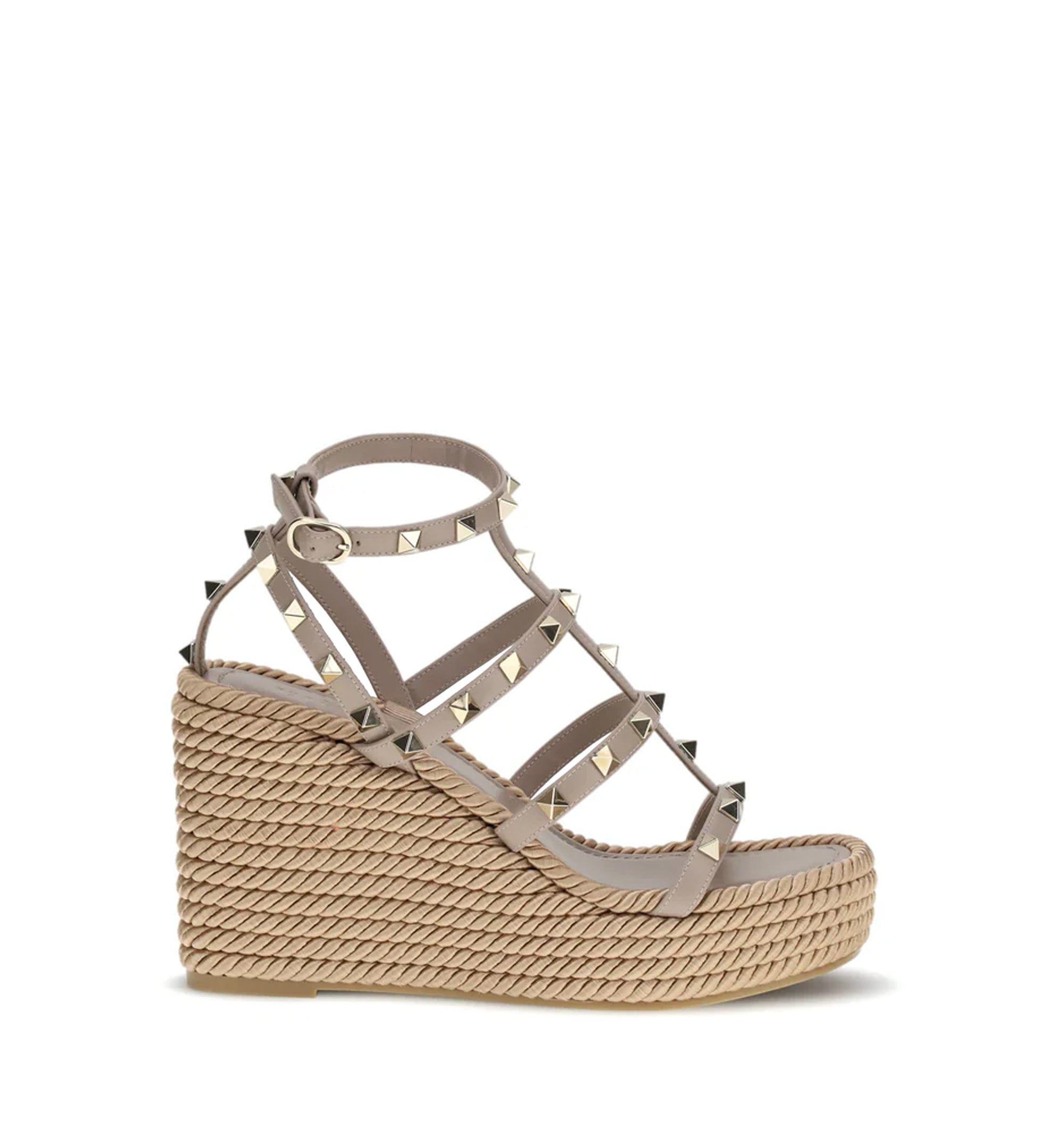 Rockstud Torchon 95 Wedge Sandals