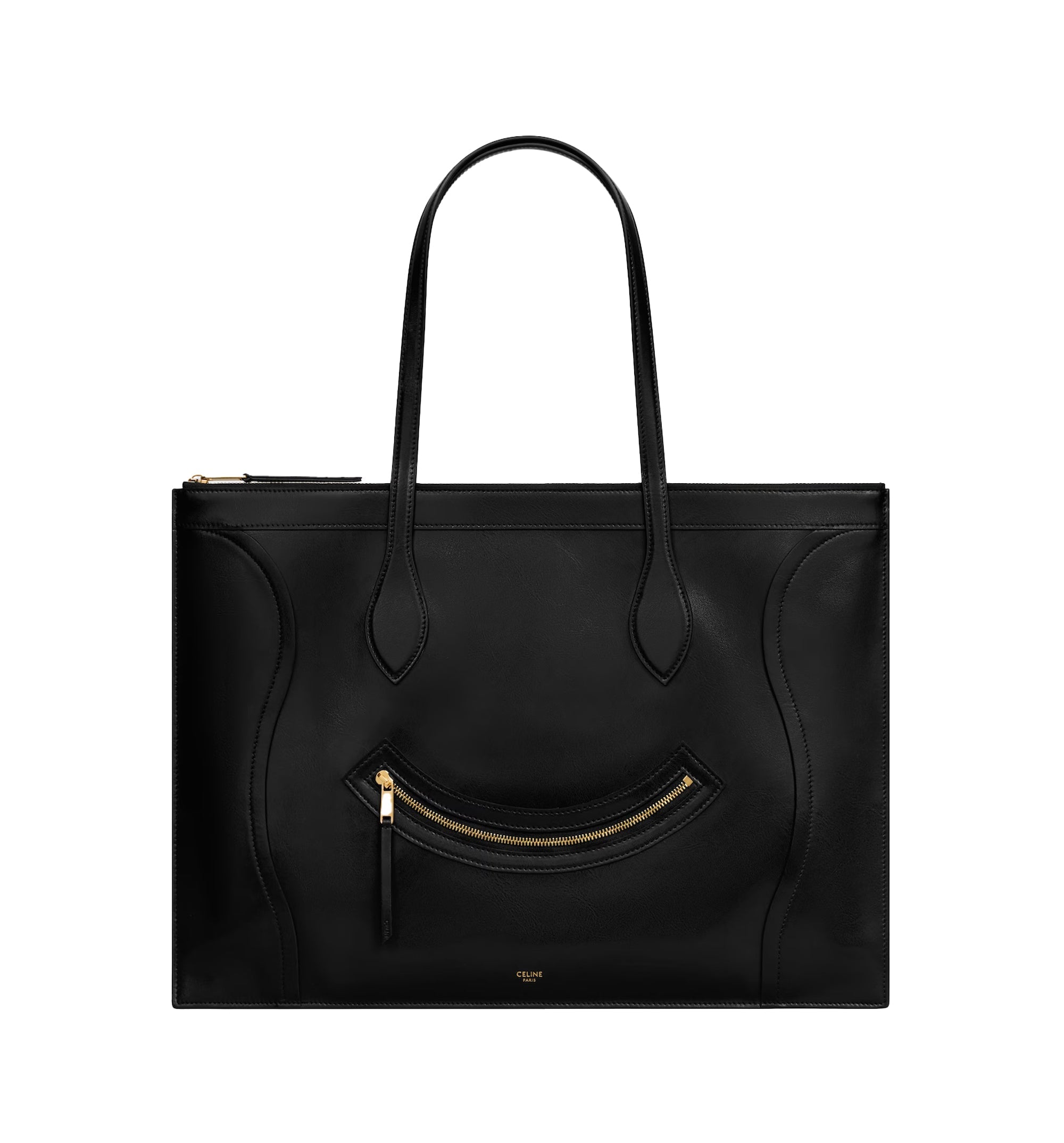 Flat Luggage in Glossy Calfskin