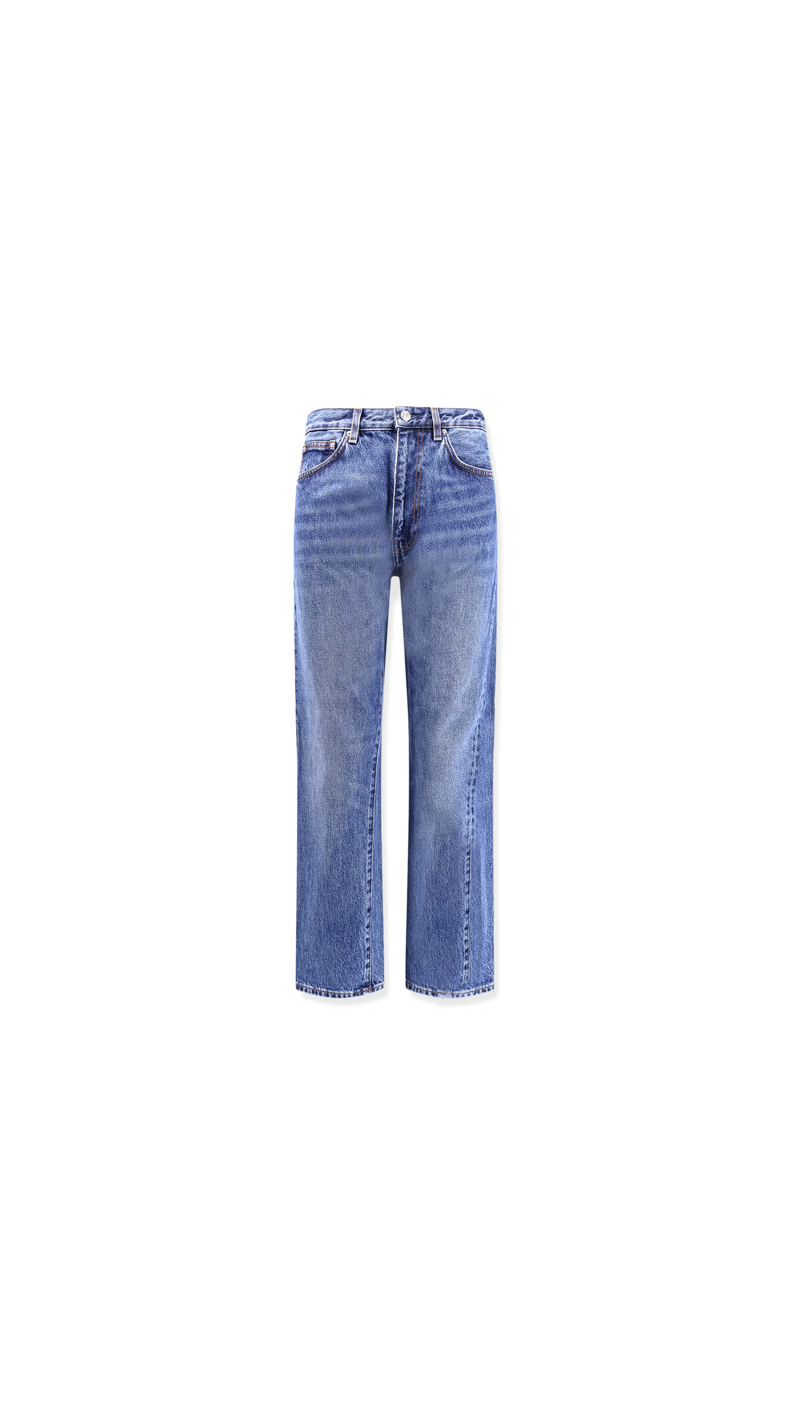 Jeans Denim Twisted Seam - Dark Blue