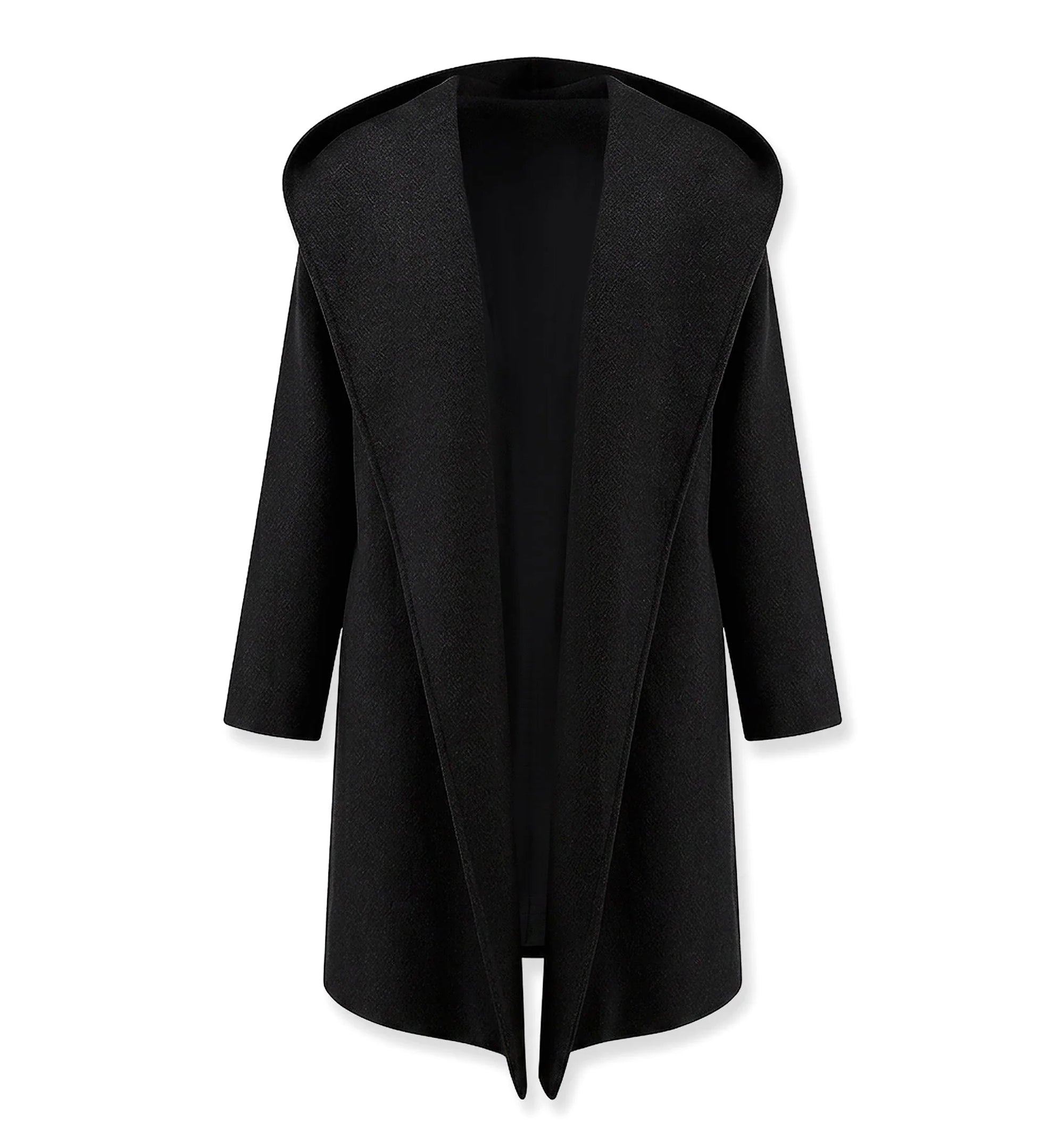 Wool Hoodie Coat