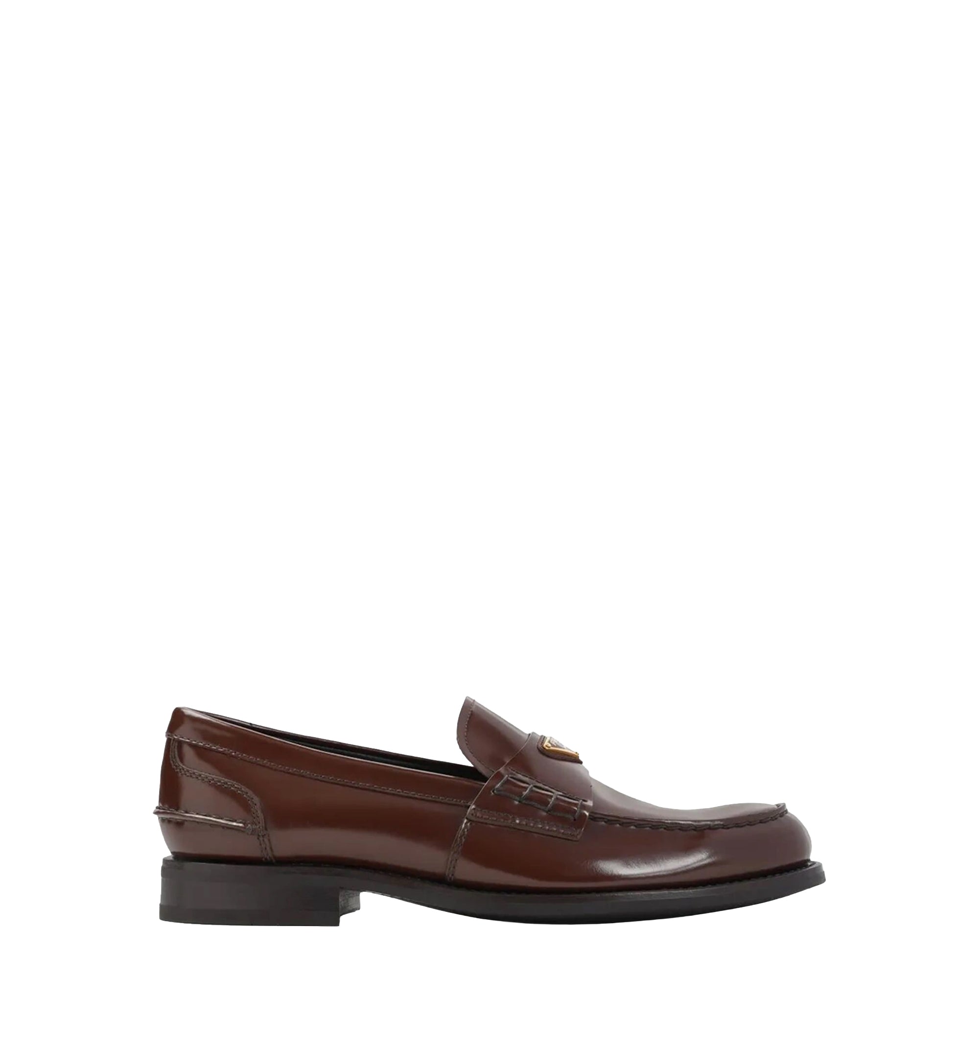 Brushed Leather Loafers