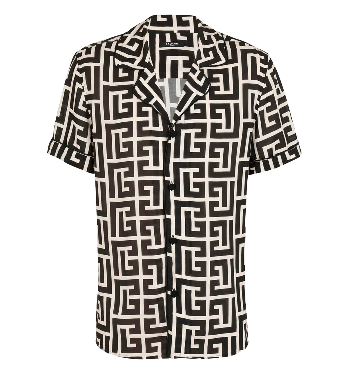 Monogram-print Pyjama Shirt