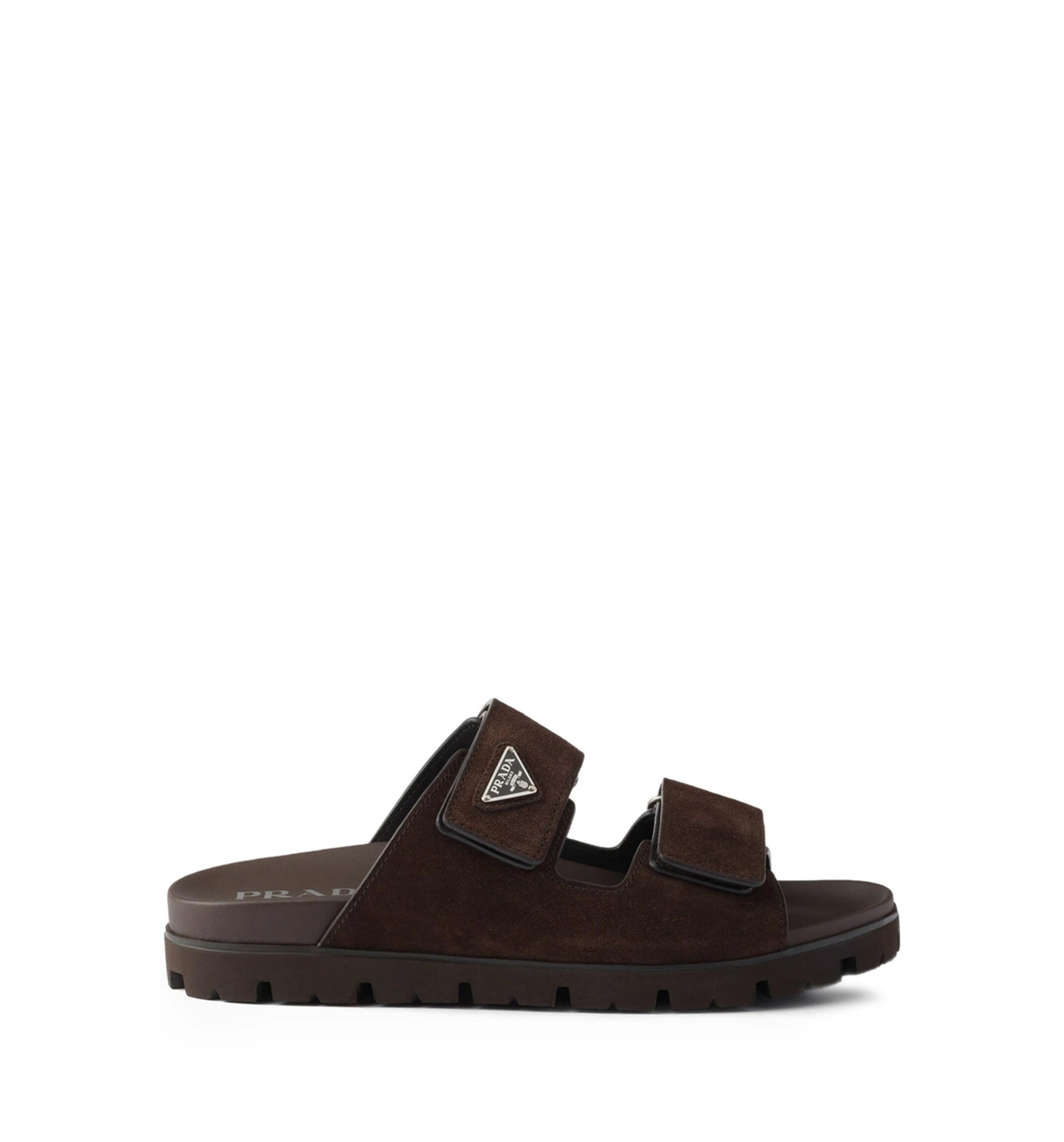 Suede band sandals