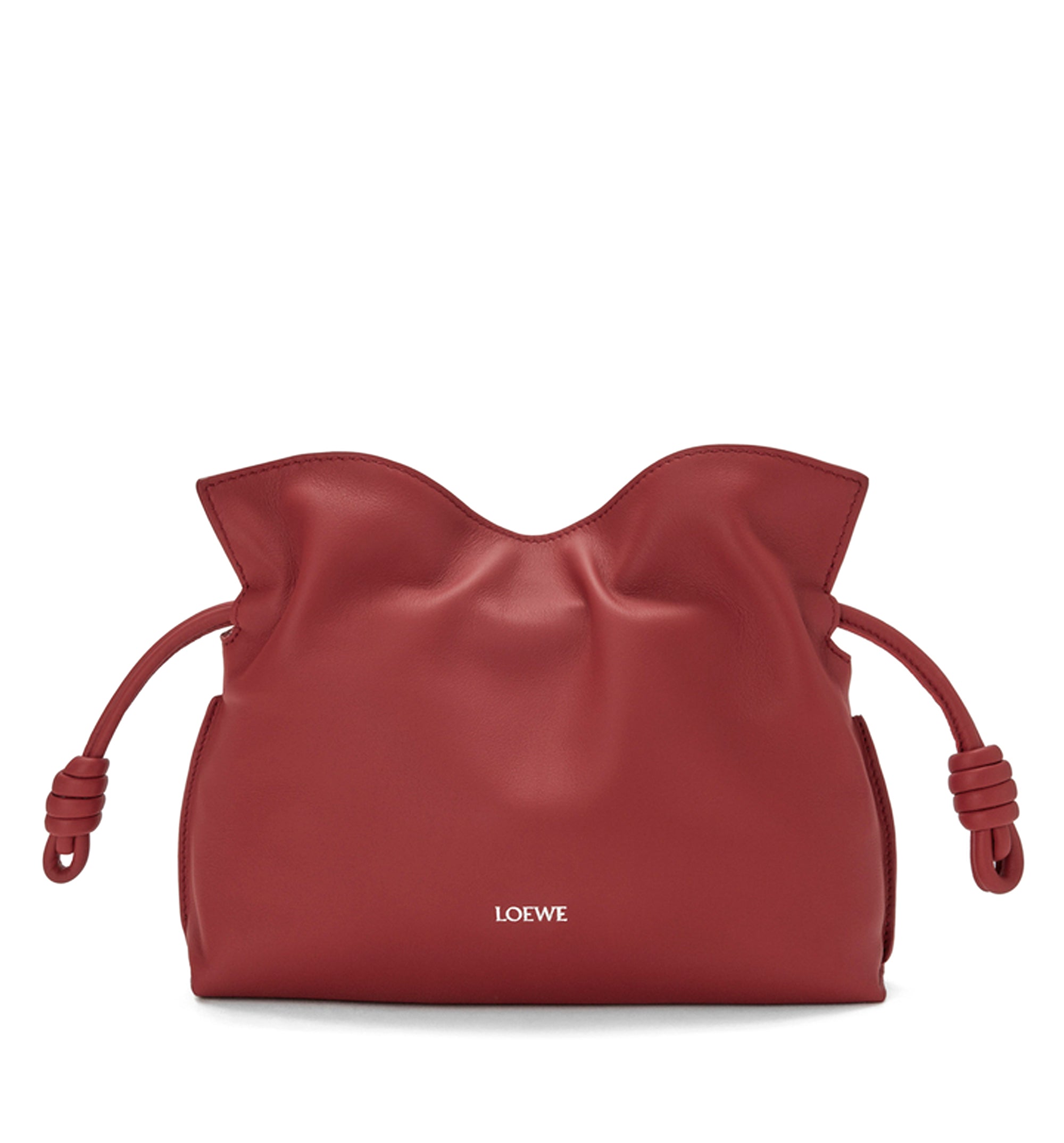 Mini Flamenco Clutch In Nappa Calfskin