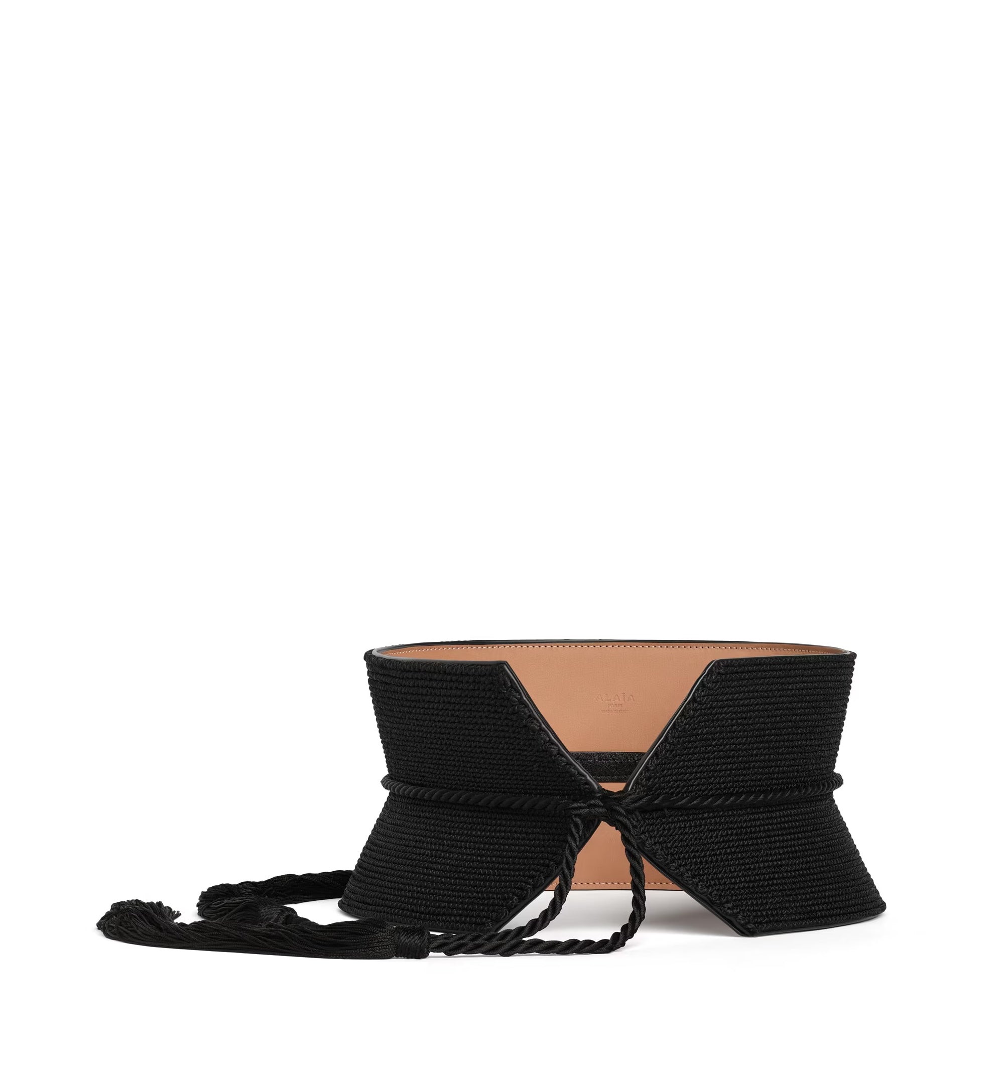 Tassel Bustier Belt In Calfskin