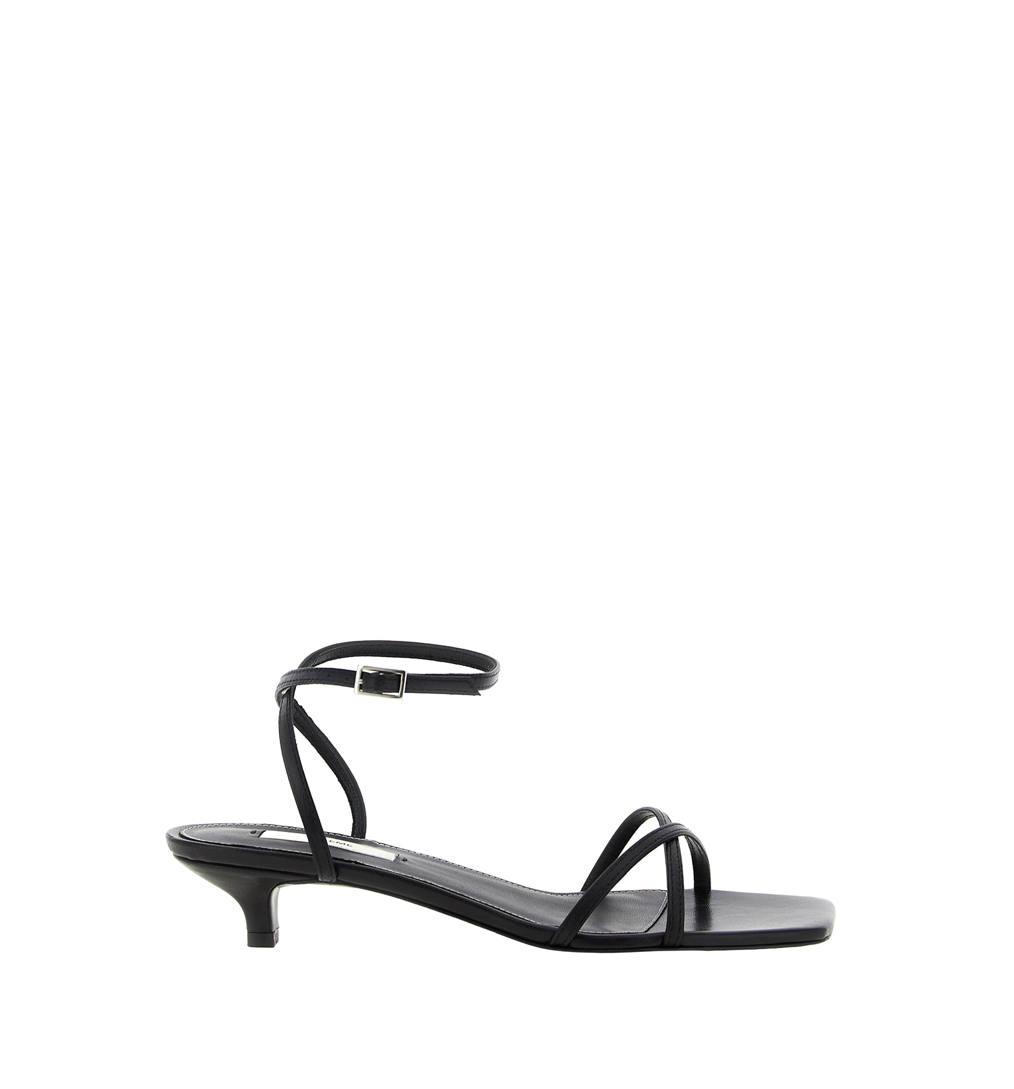 Leather Crossover Sandals