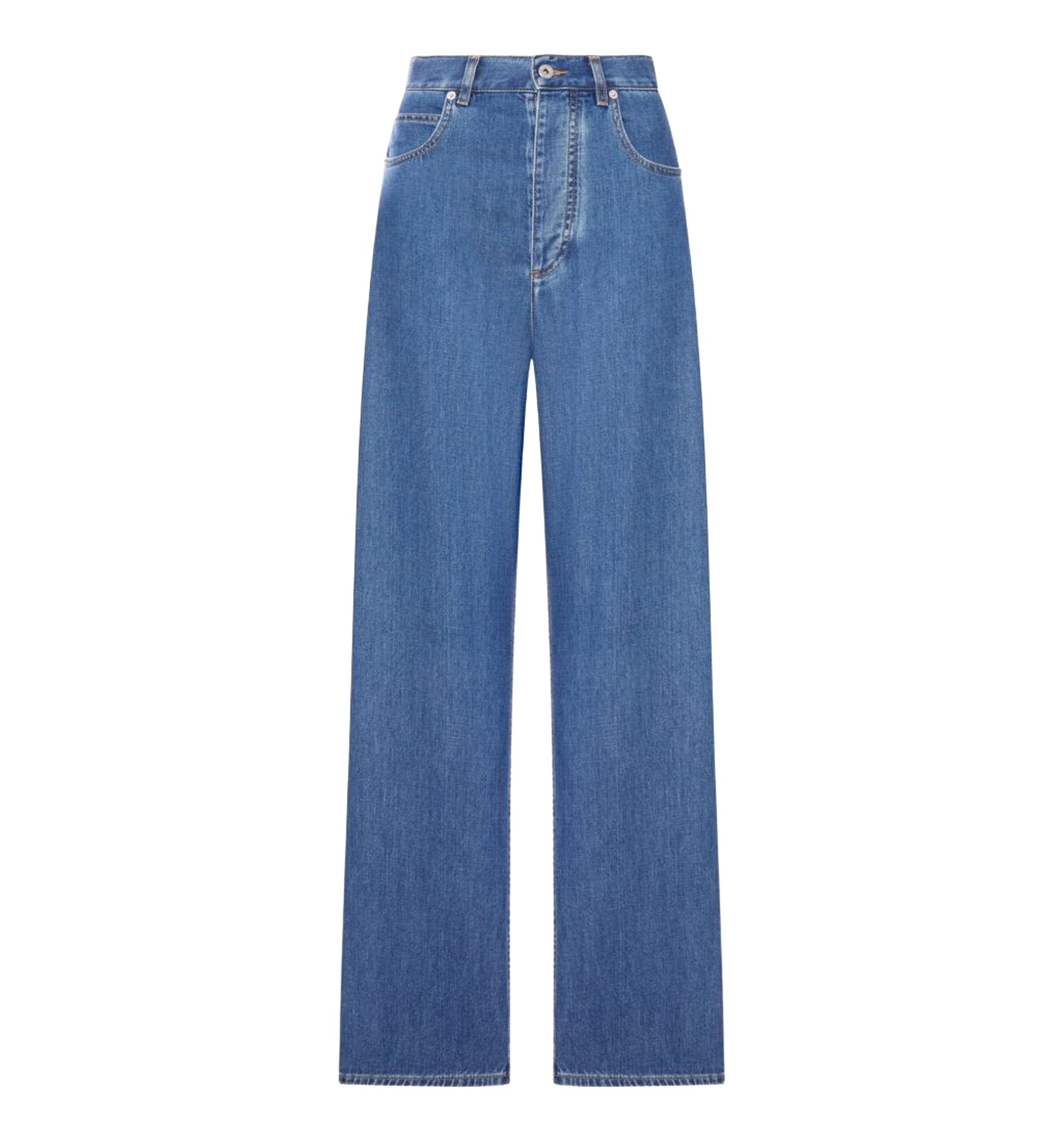 Atlantic Blue Wide Leg Jeans