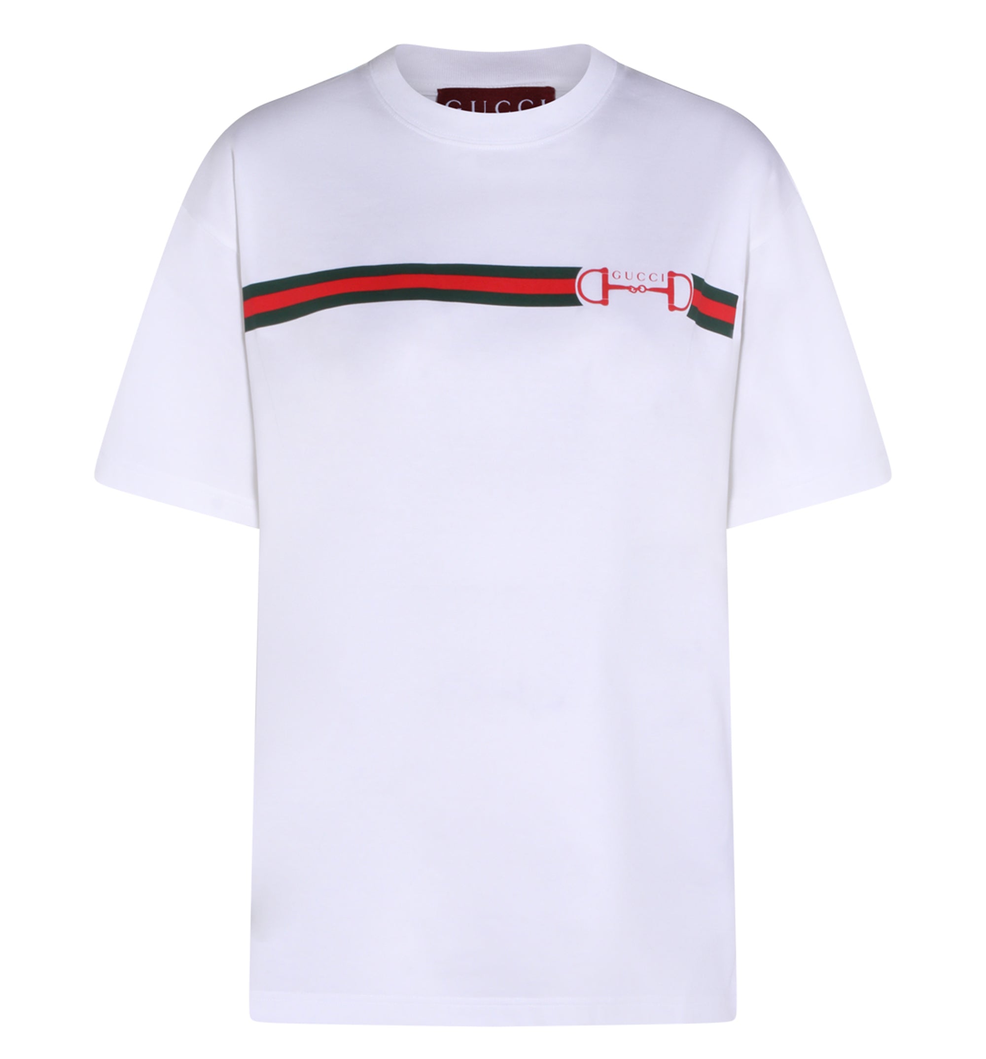 Cotton Jersey T-Shirt With Print