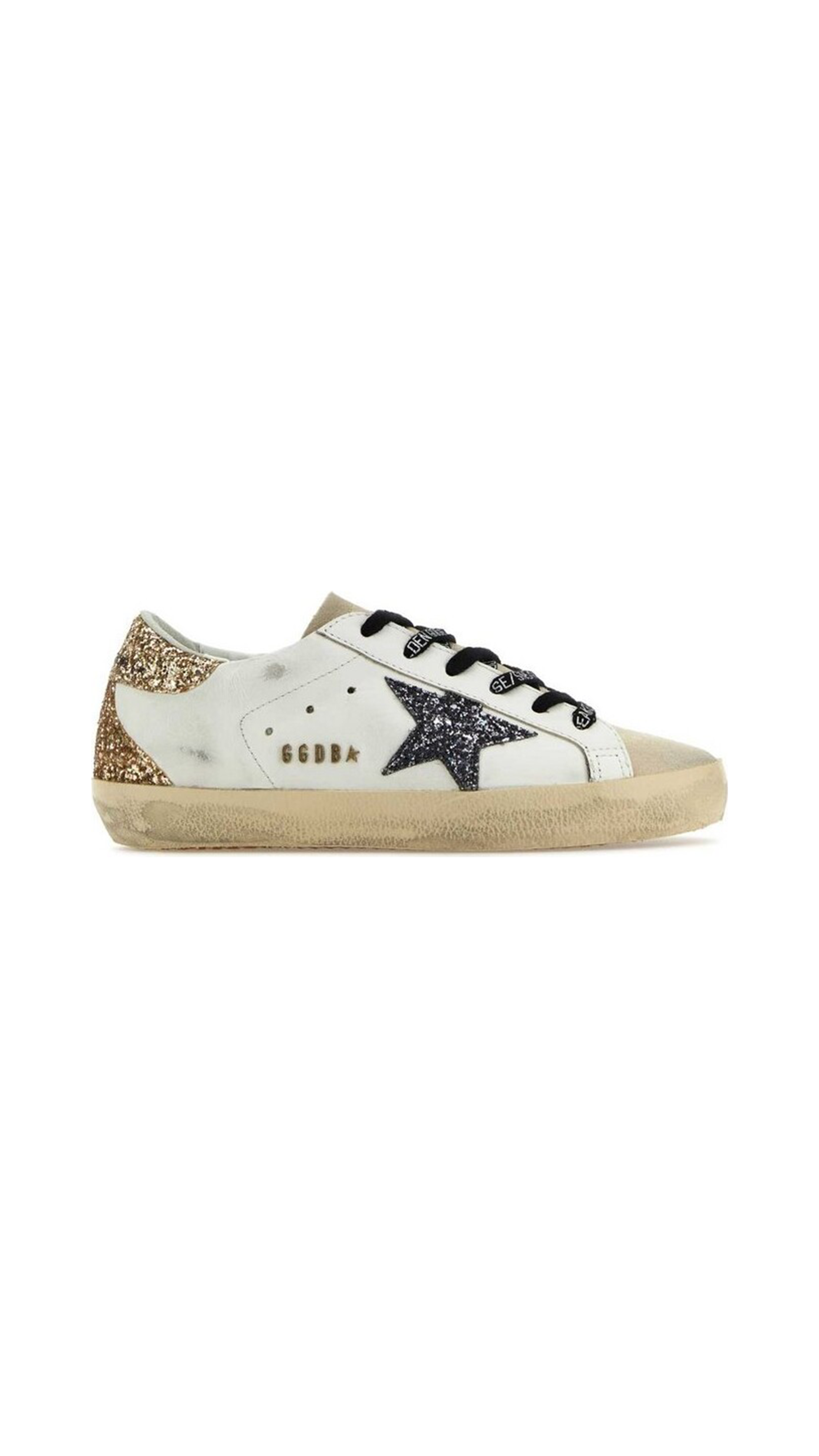 Super Star Sneakers - White/Gold/Silver