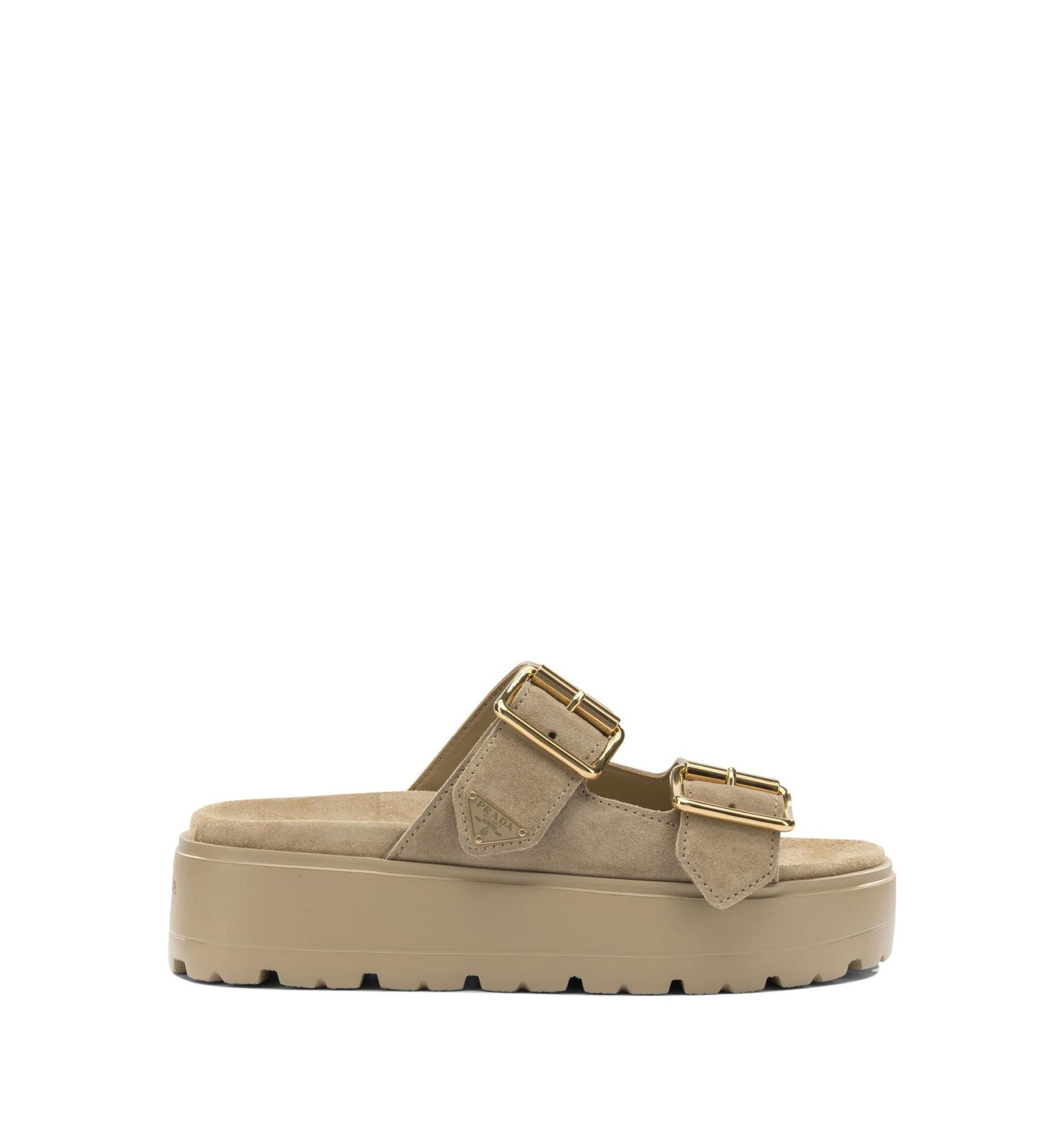 Suede Platform Sandals