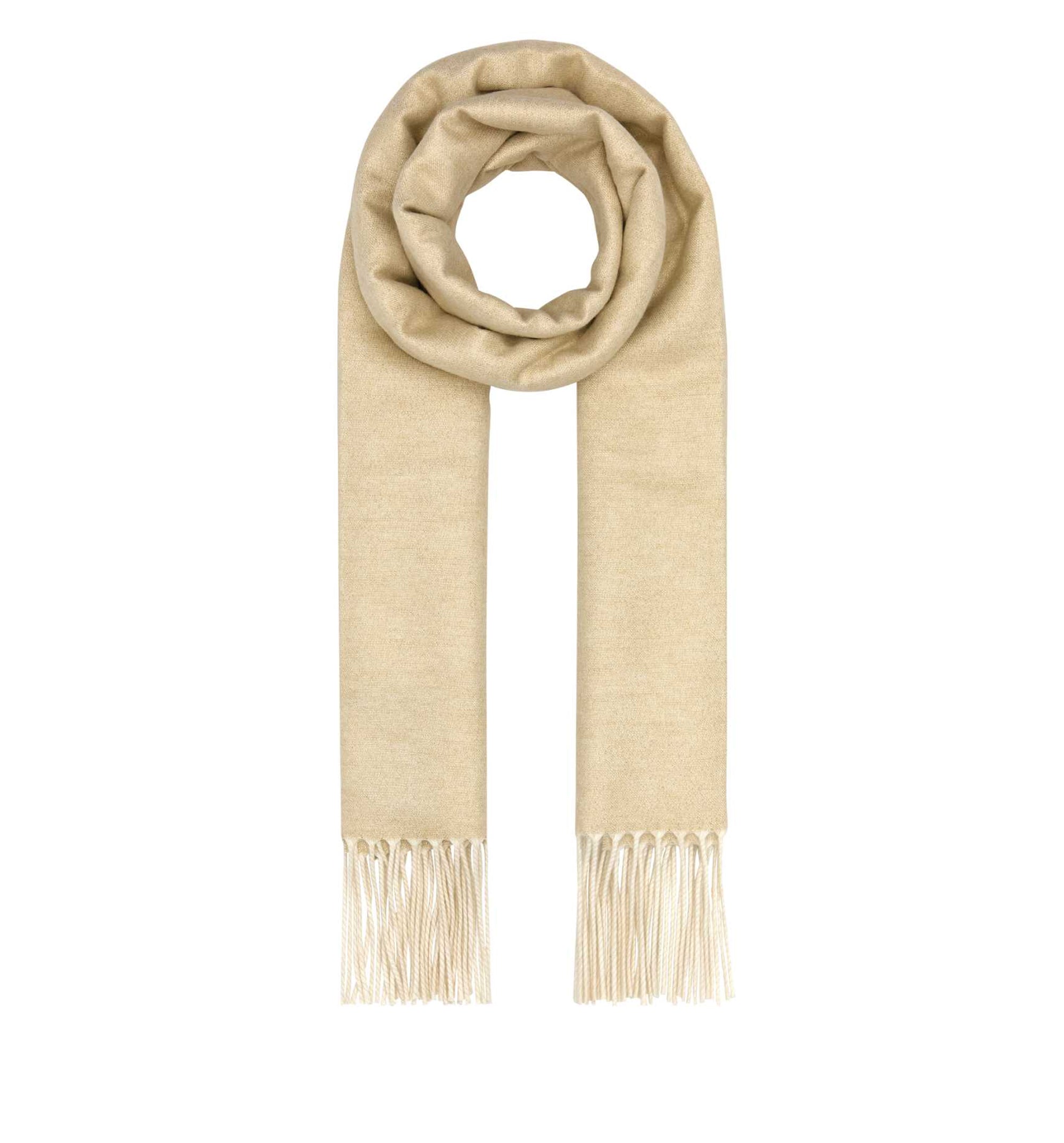 Jacquard Evening Silk, Cashmere And Lurex Scarf