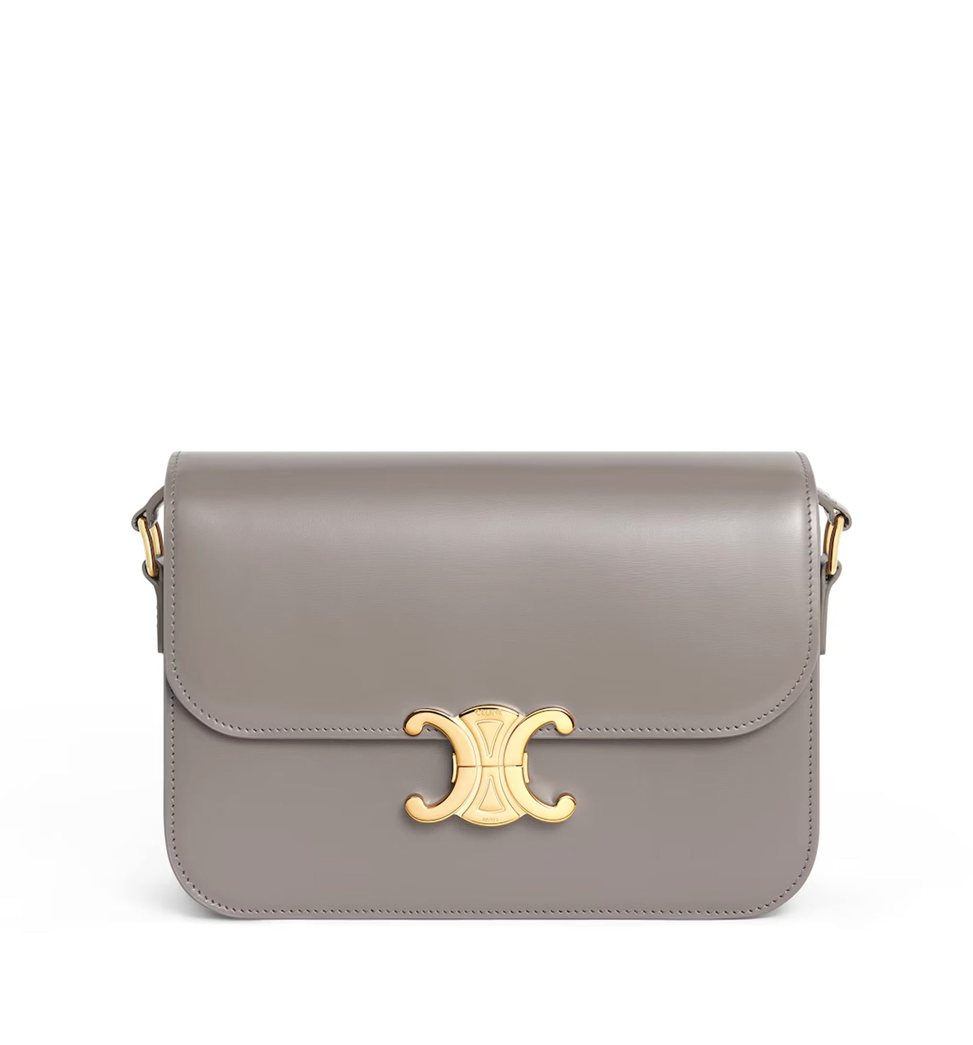 Classique Triomphe Bag In Shiny Calfskin