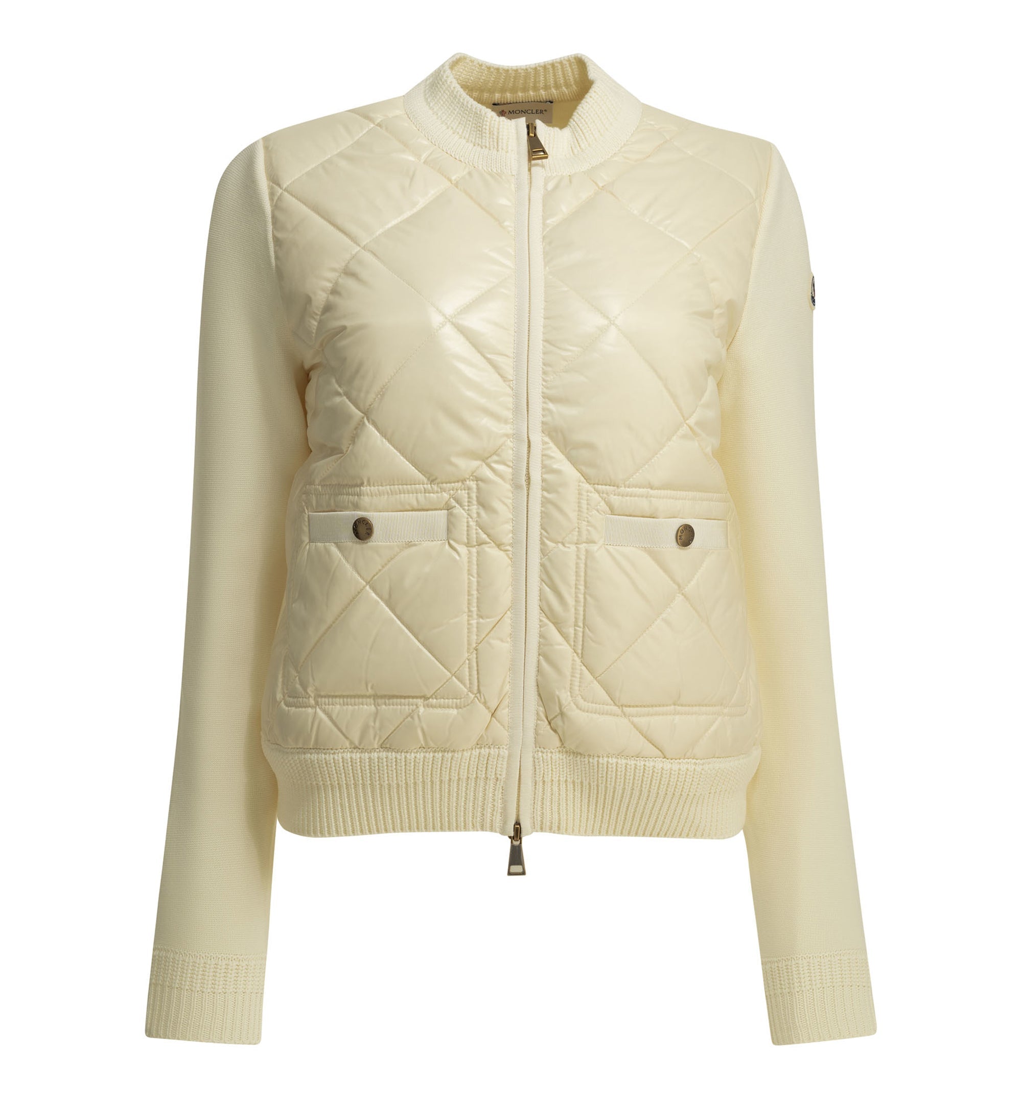 "Tricot" Zip-Up Cardigan