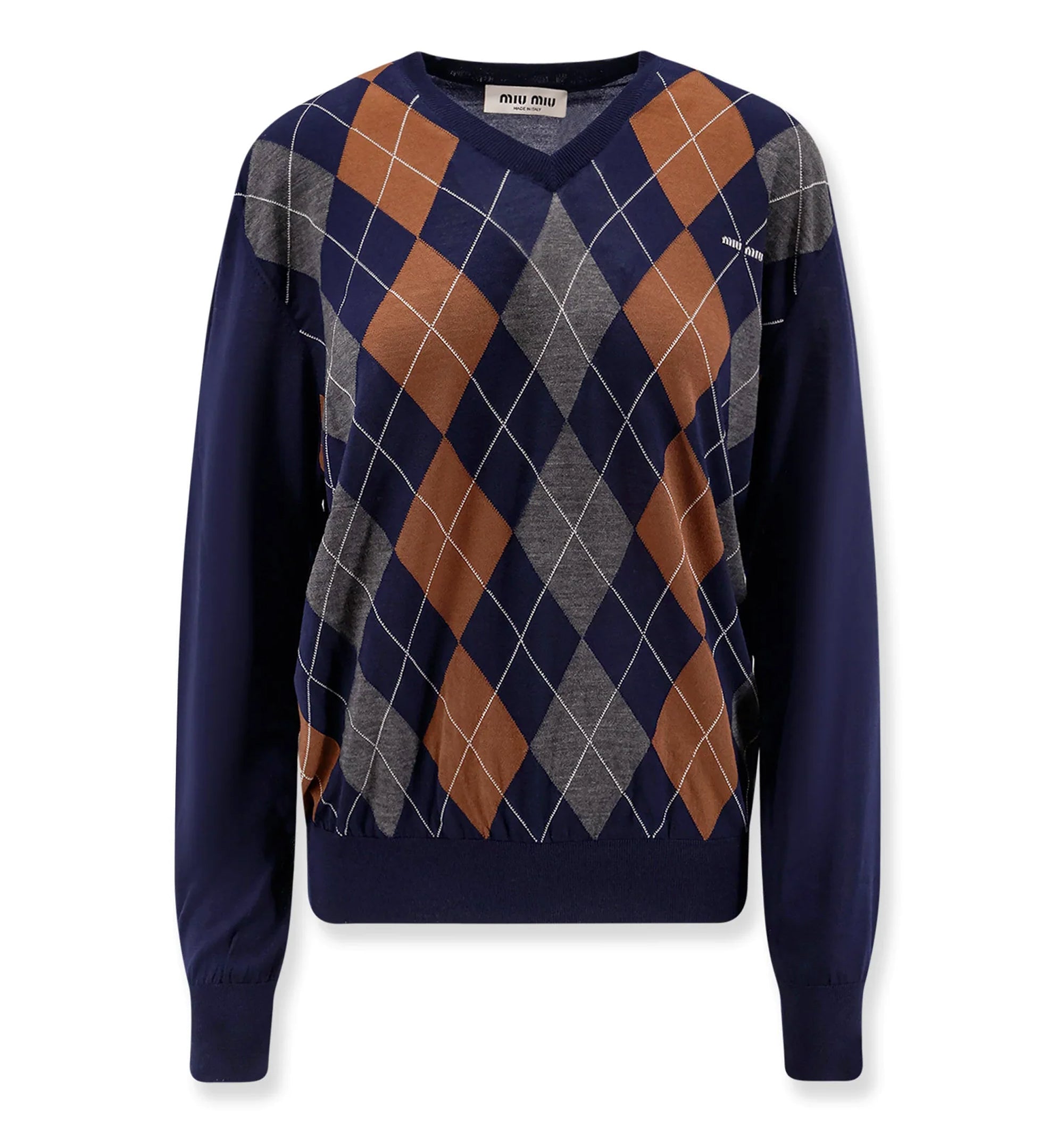 V-necked Wool Sweater