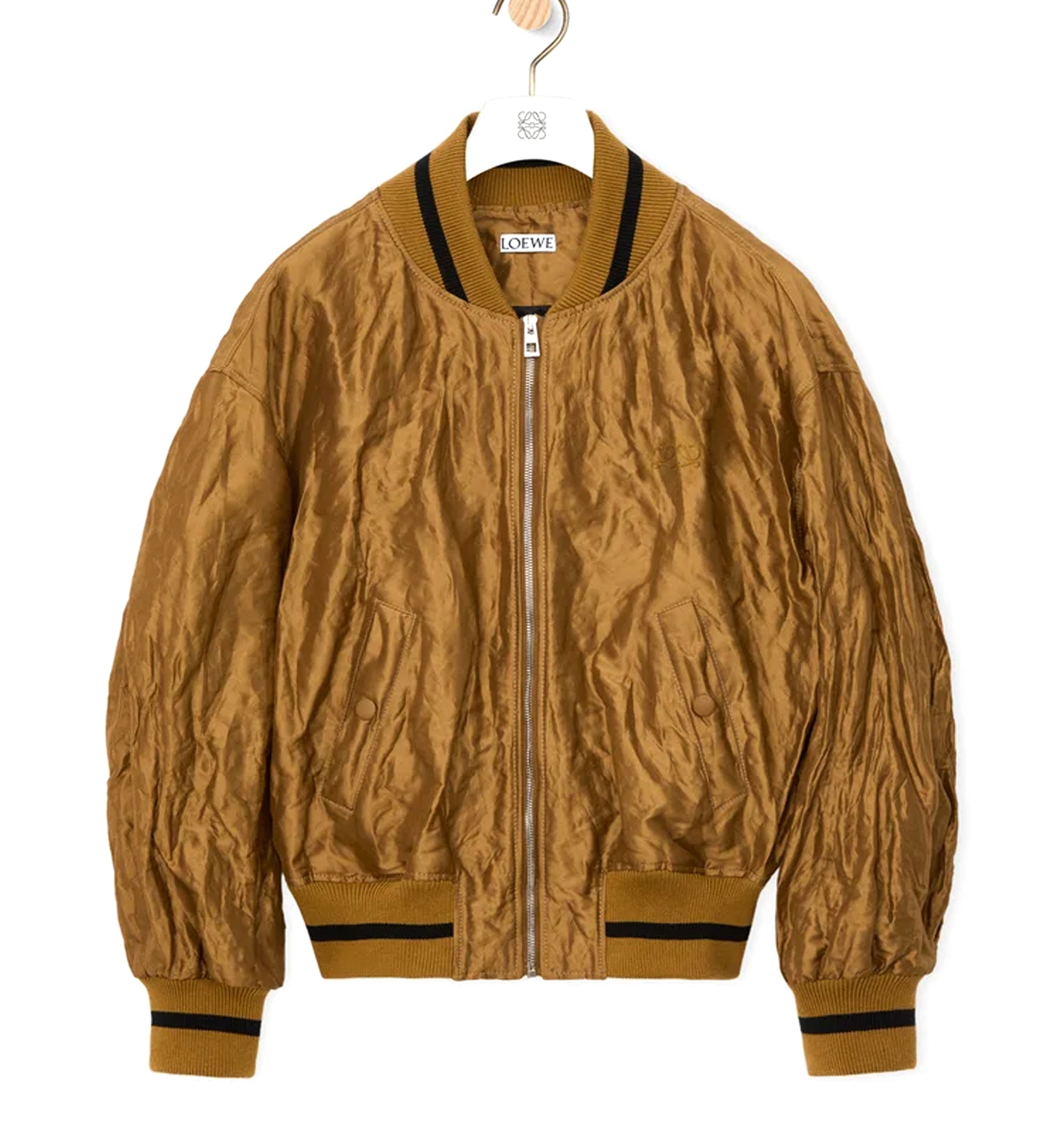 Bomber jacket in technical fabric