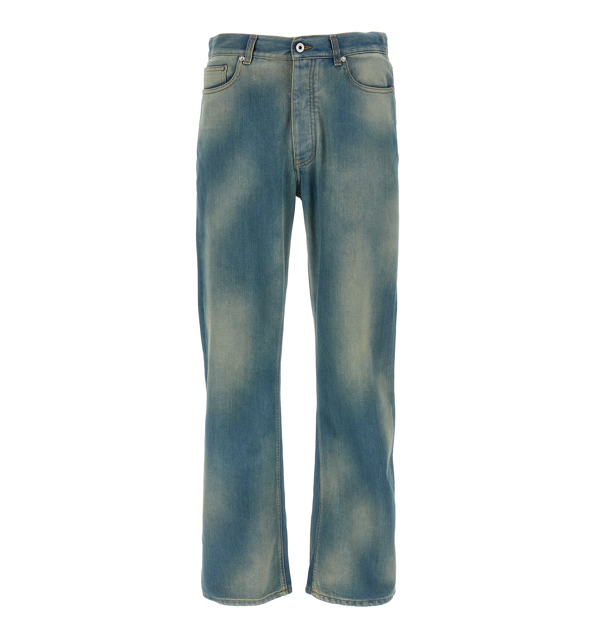 Diag Raw Patch Jeans