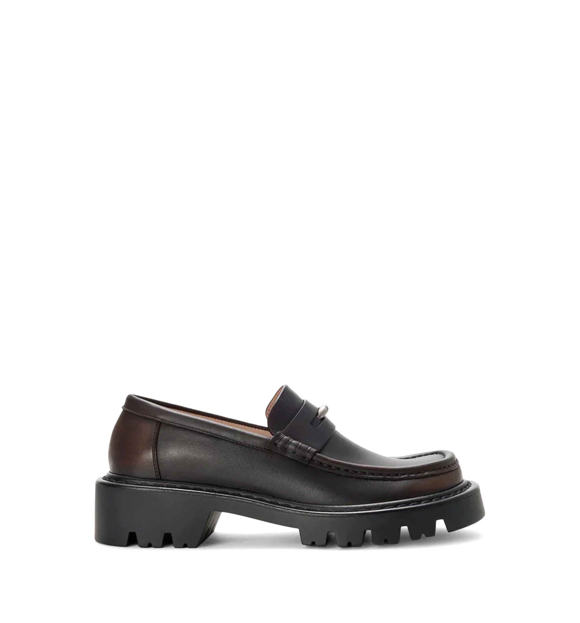 Sierra Loafer In Brushed-Off Calfskin