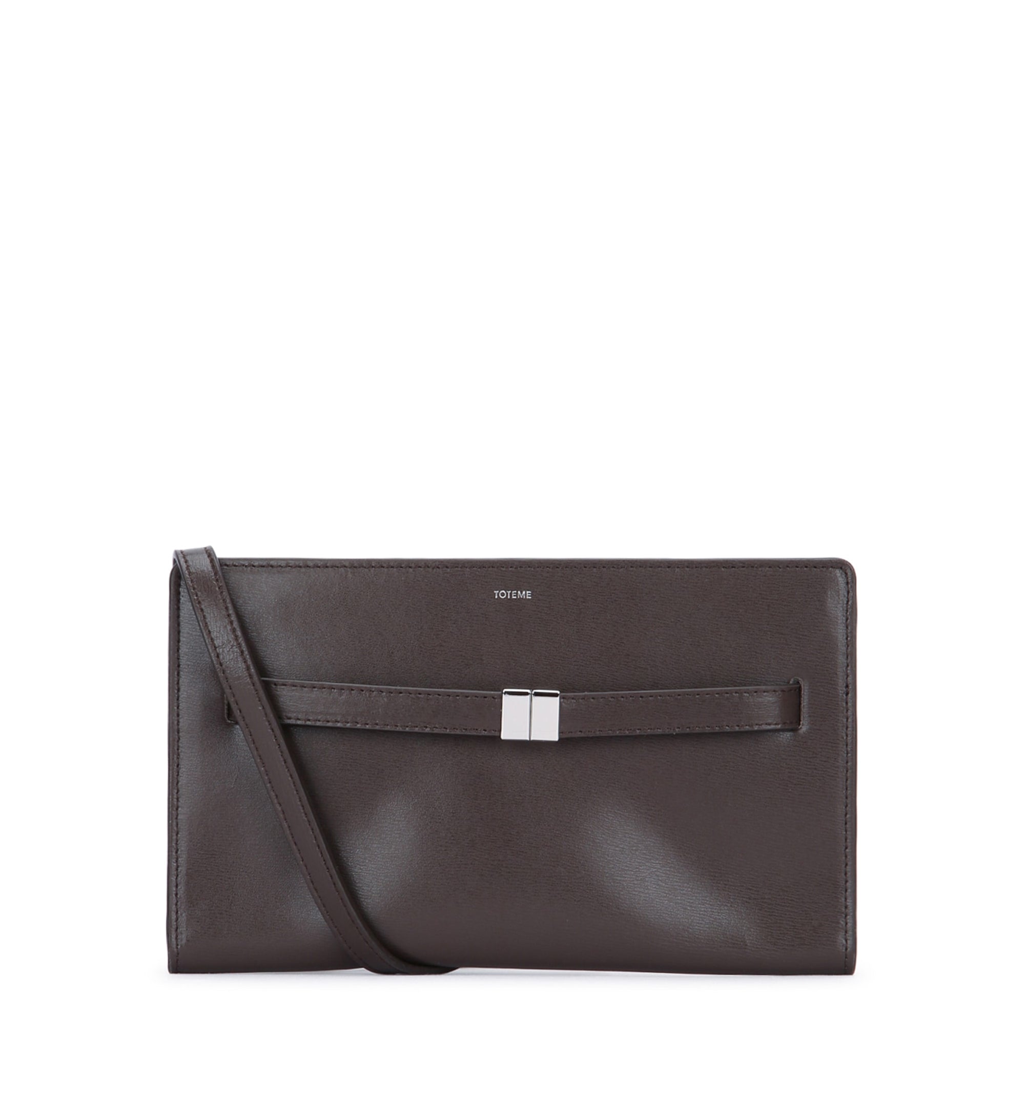 Belted Leather Crossbody Bag