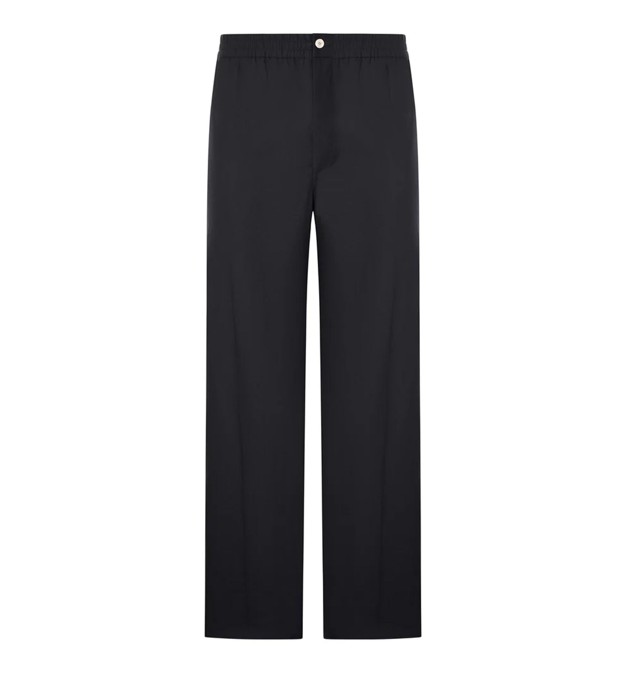 Trousers In Cotton And Linen Cloth