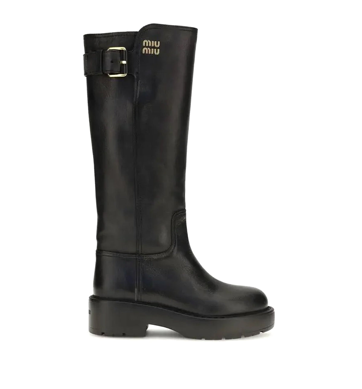 Leather boots