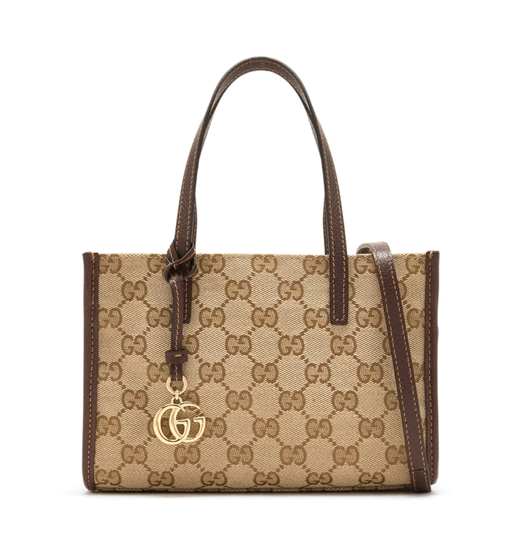 Small Shoping Bag with GG charm