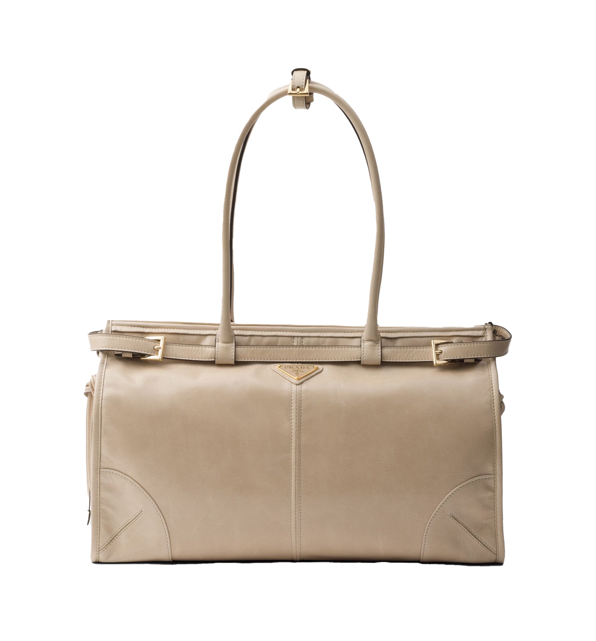 Prada Bonnie large leather handbag