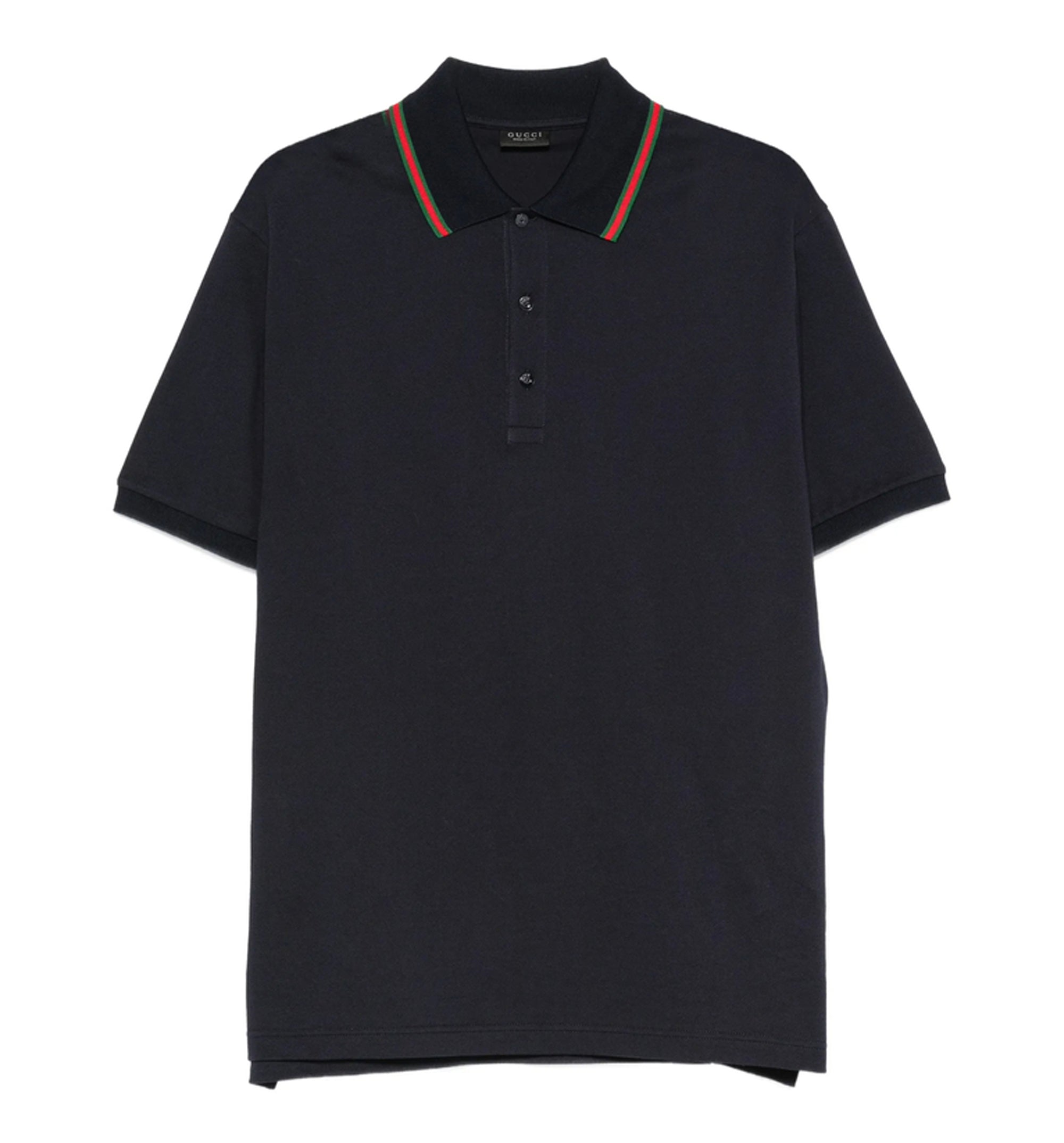 Cotton jersey piquet polo shirt