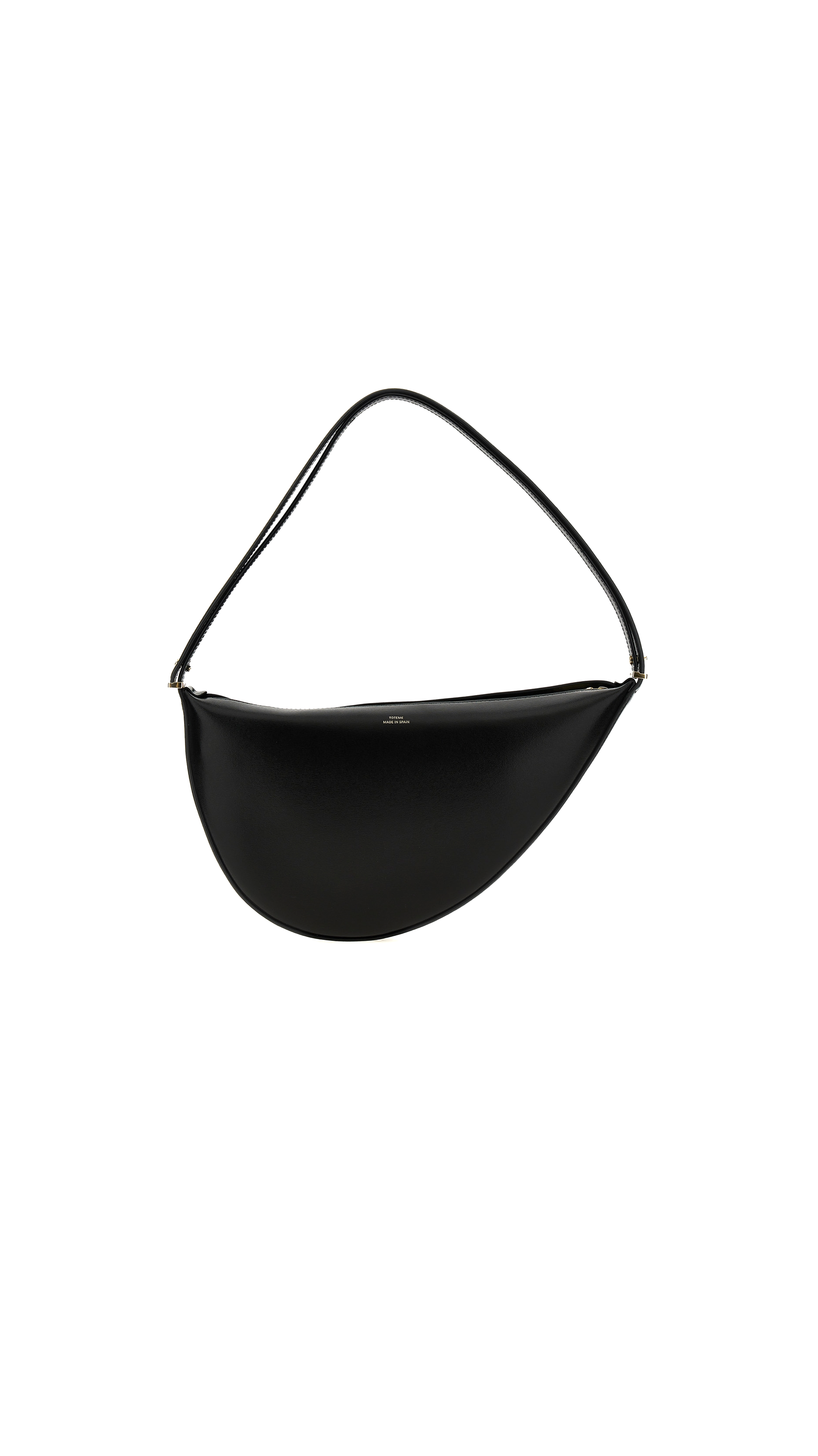 Scooped Sling' Shoulder Bag - Black