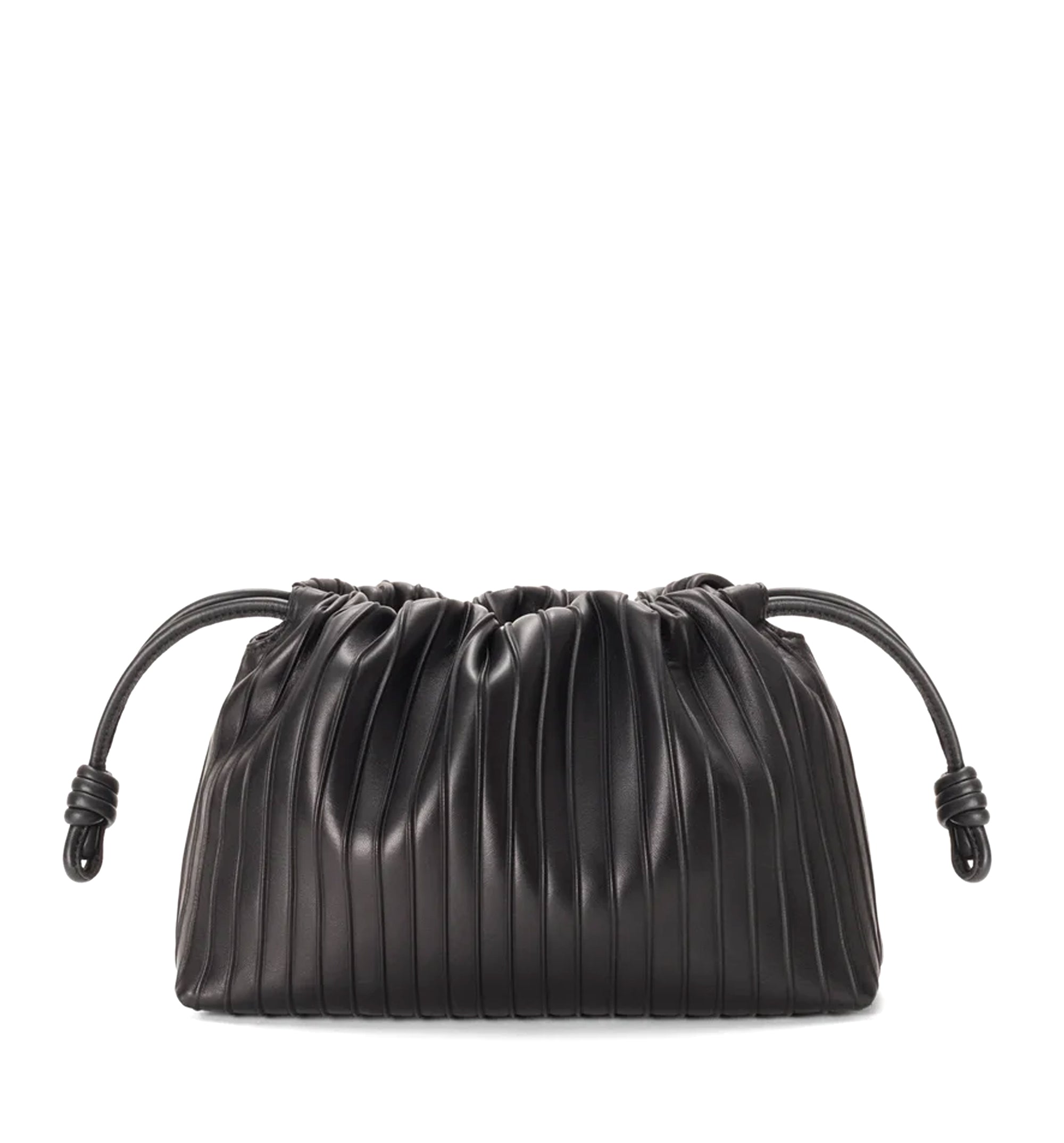Medium Flamenco Pleats purse in nappa lambskin