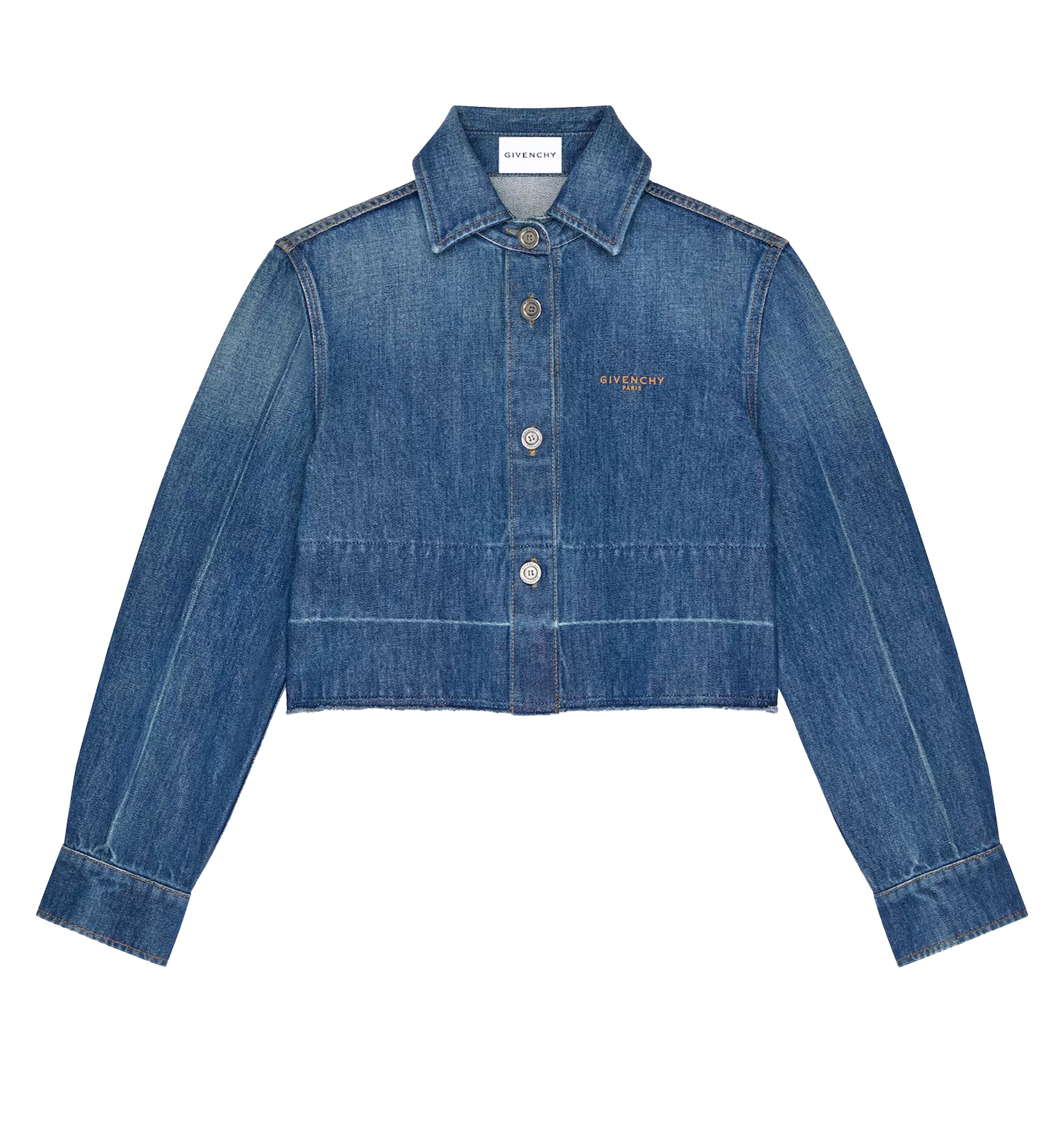 Shirt In Medium Blue Denim