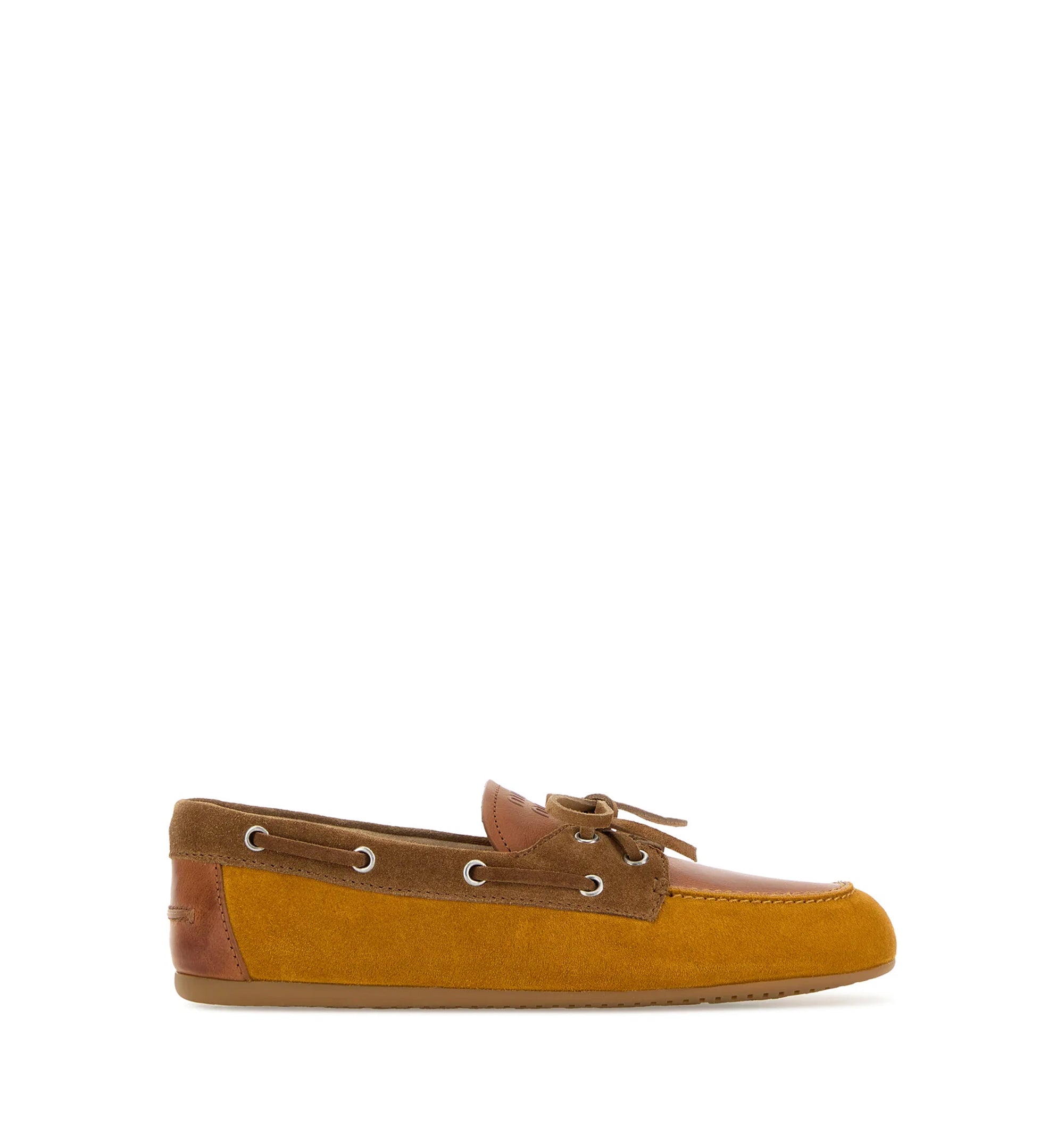 Leather And Suede Loafers