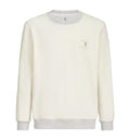 Cotton French terry sweatshirt with embroidery