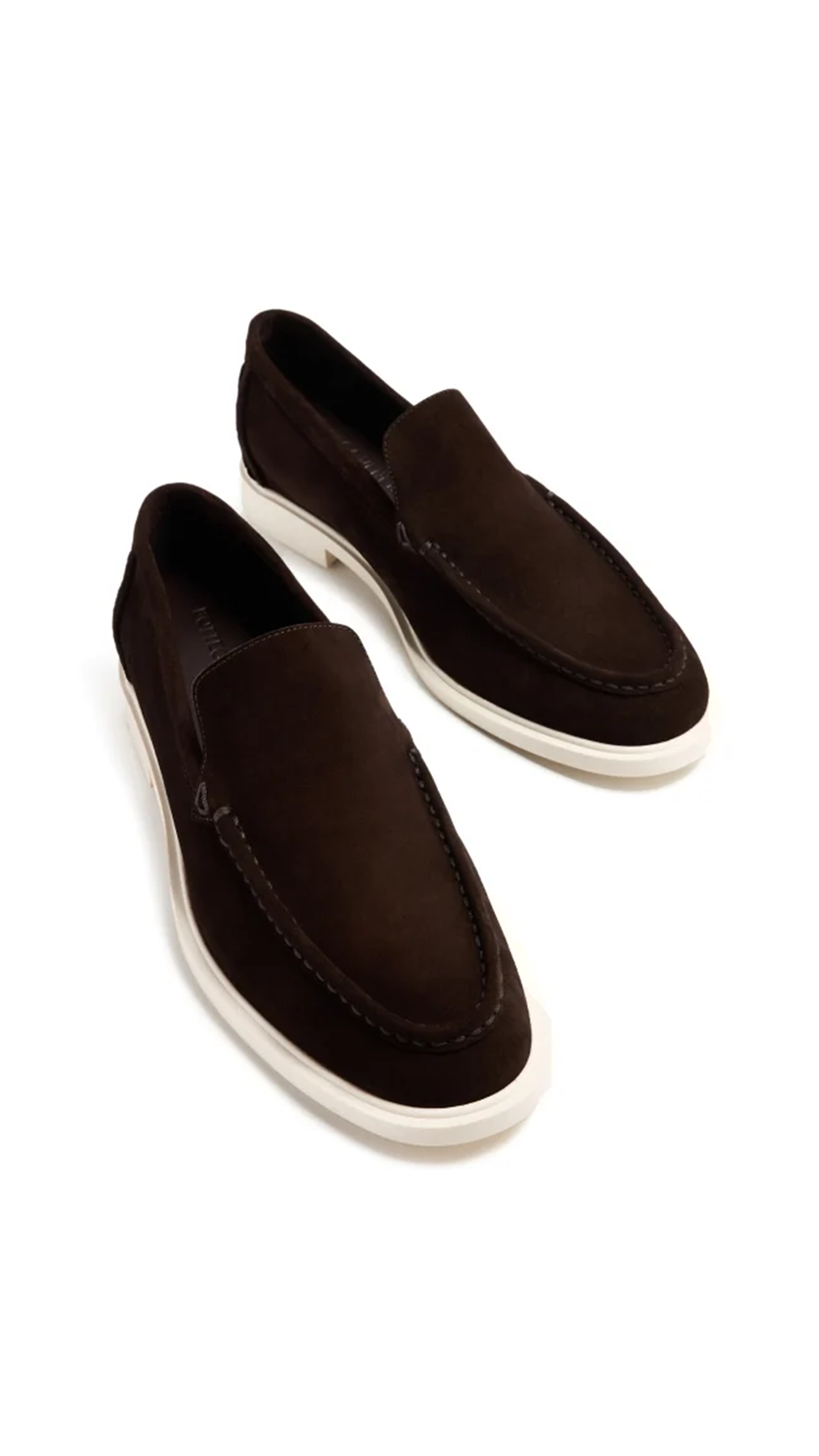 Suede Loafer - Cocoa