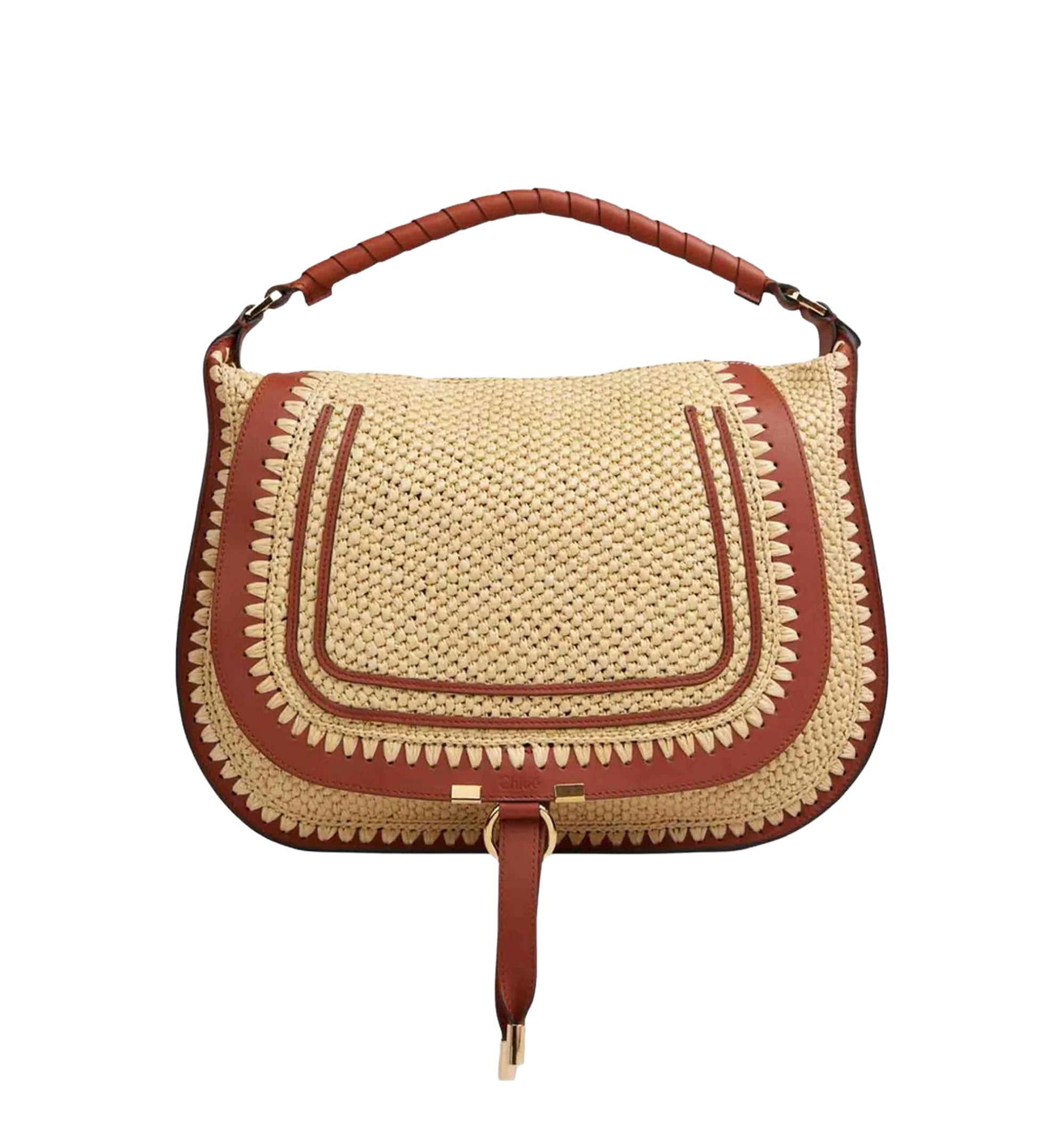 Marcie Medium Rafia Tote Bag
