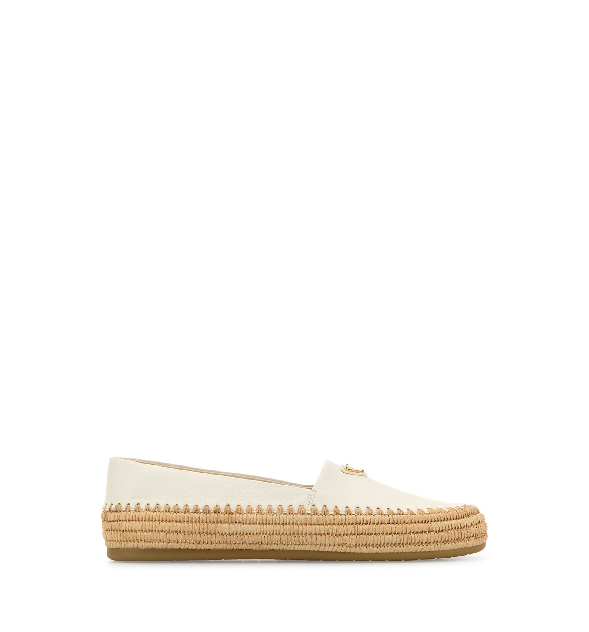 Prada Triangle-Logo Espadrilles