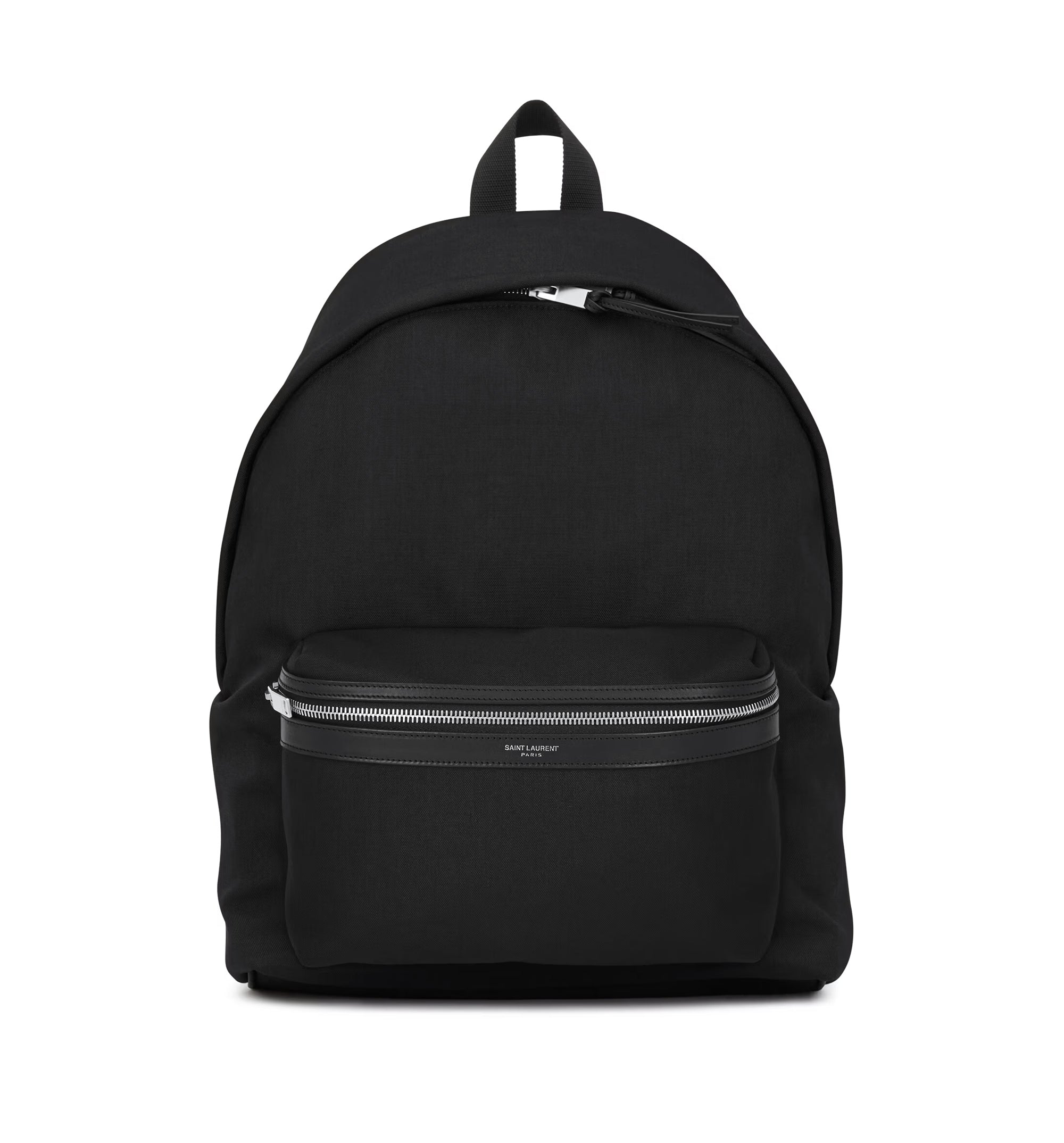 City Backpack In Canvas, Nylon And Leather