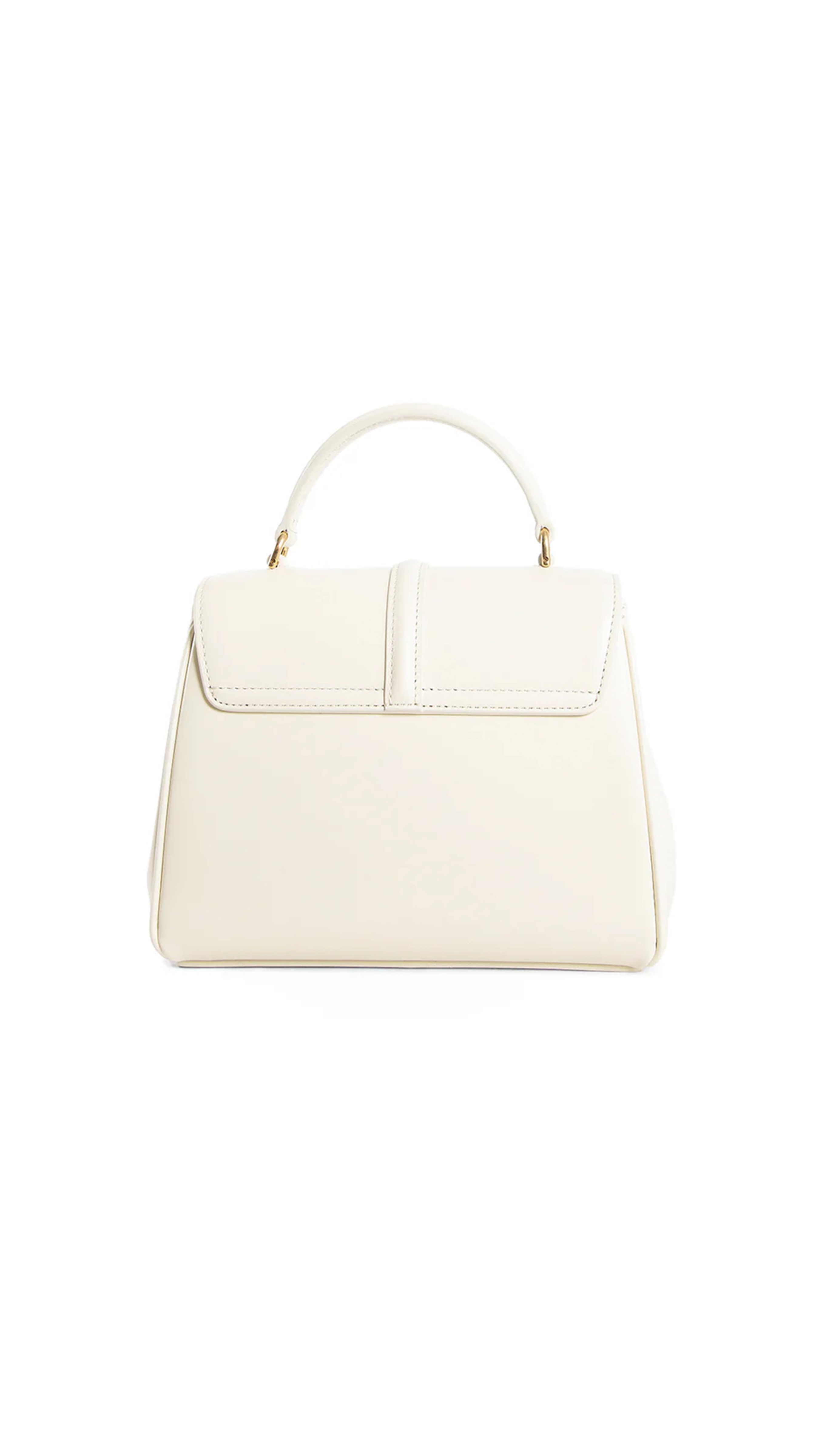 Mini 16 Bag in Satinated Calfskin - White