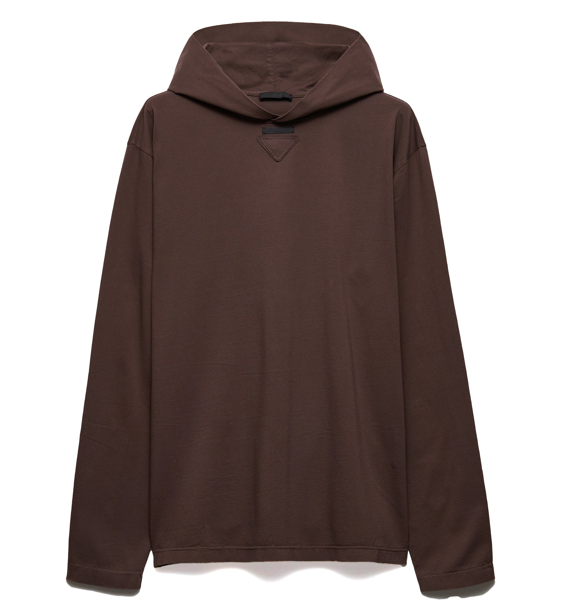 Long-Sleeved Cotton Hoodie T-shirt